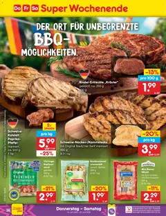 Netto Marken-Discount Prospekt ab 15.06.2026 gültig | Seite: 50 | Produkte: Würstl, Paprika, Pfeffer, Fleisch