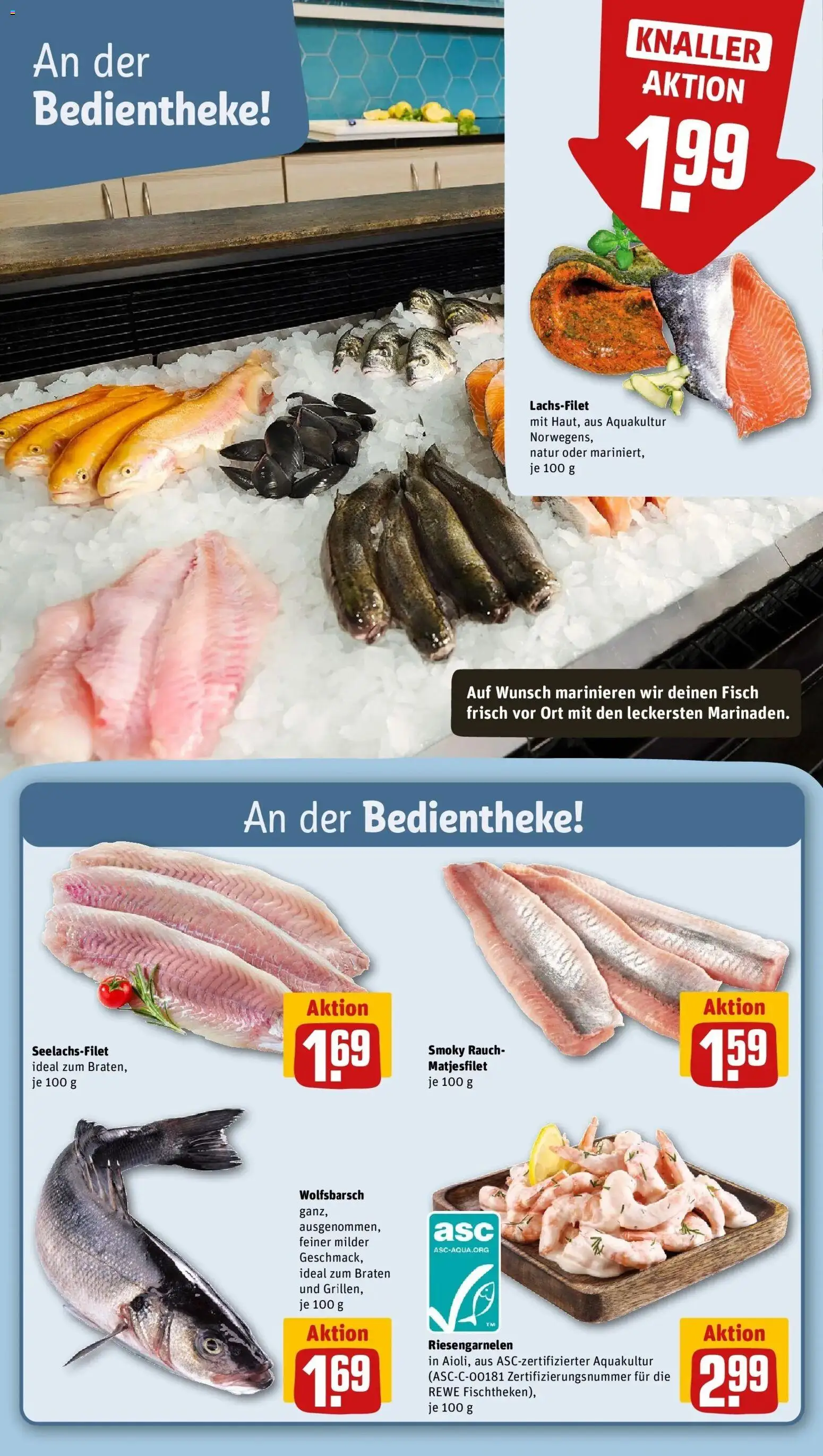 REWE Prospekt ab 31.08.2026 zum Blättern » Angebote | Seite: 27 | Produkte: Fisch