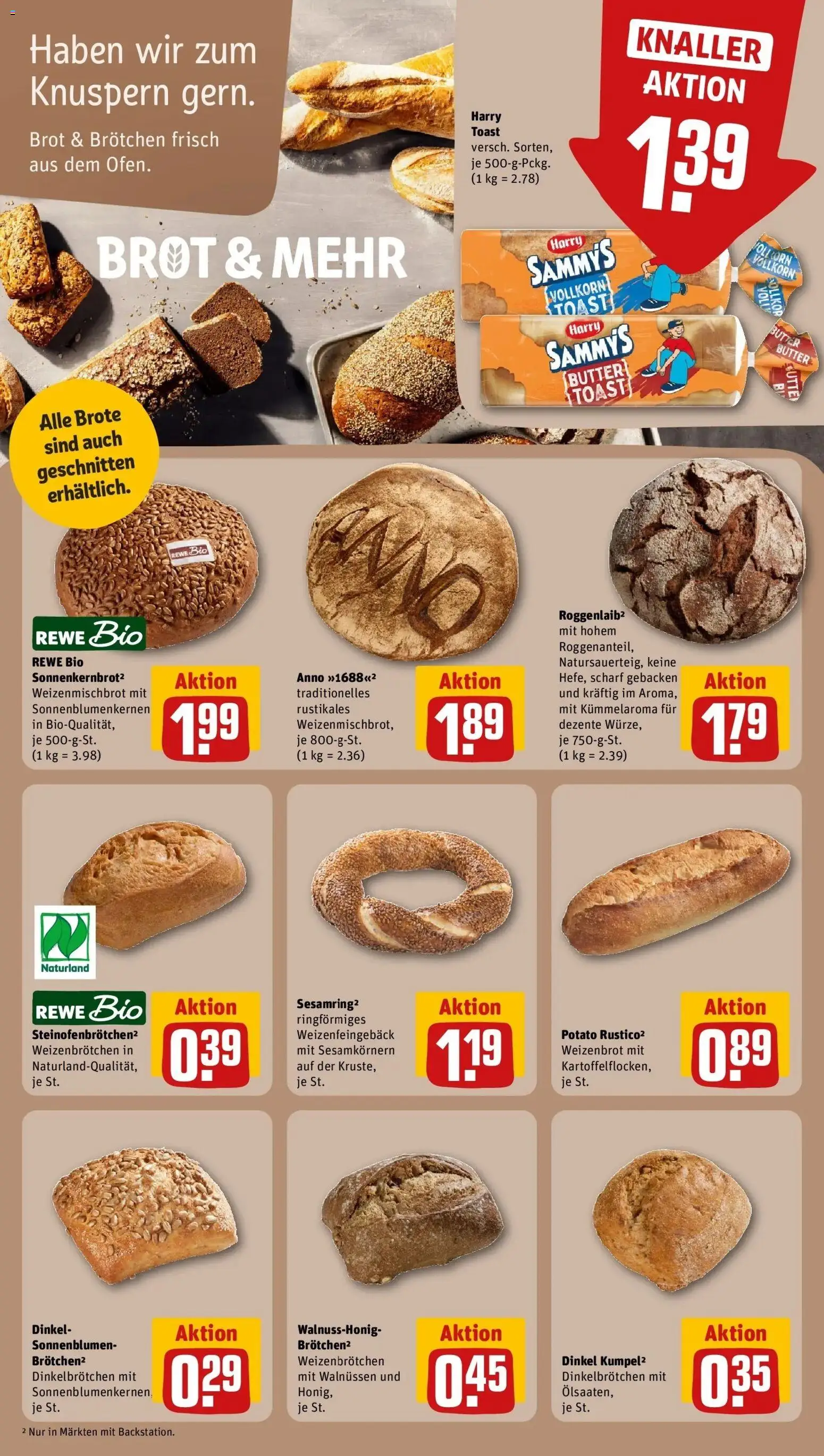 REWE Prospekt ab 26.10.2026 zum Blättern » Angebote | Seite: 12 | Produkte: Butter, Toast, Brot