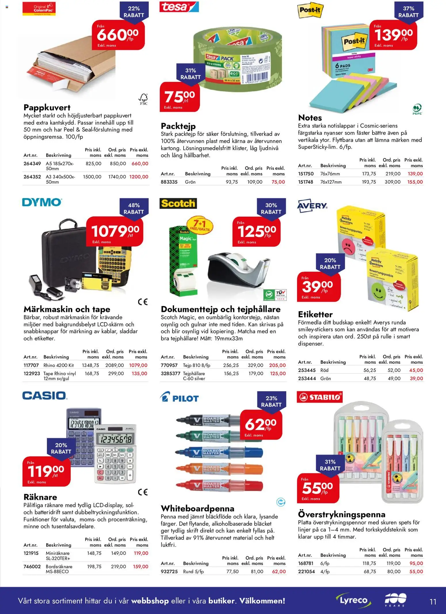 Lyreco reklamblad aktuell från 21/09/2026 | Sida: 11