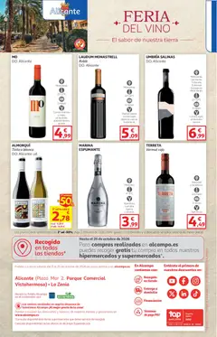 Vista previa Alcampo - HG Alicante válido desde el 08/10/2026 | Página: 36 | Productos: Vermut, Vino, Té, Tierra