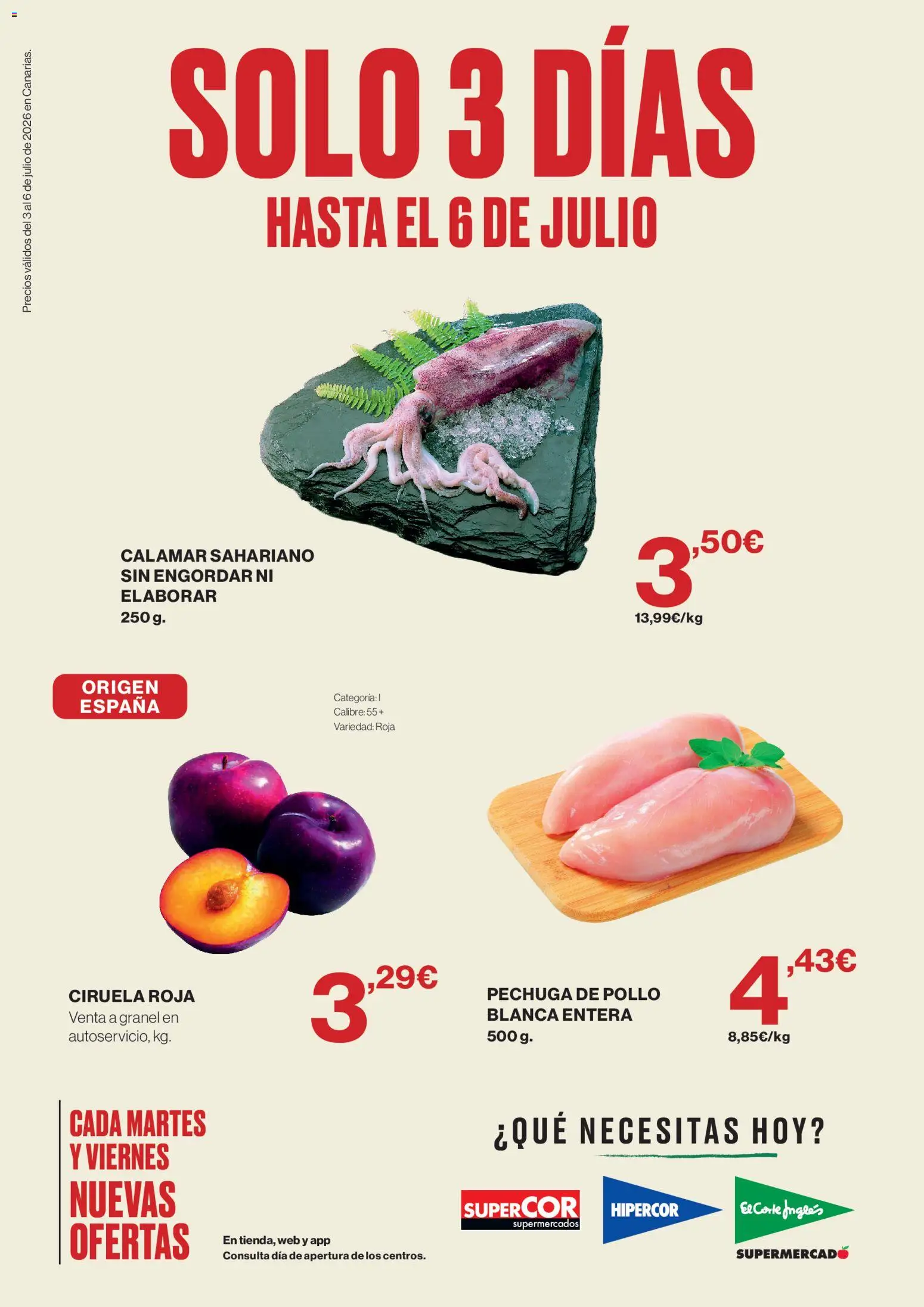 Supercor Canarias │ válido desde el 03/07/2026 | Página: 1