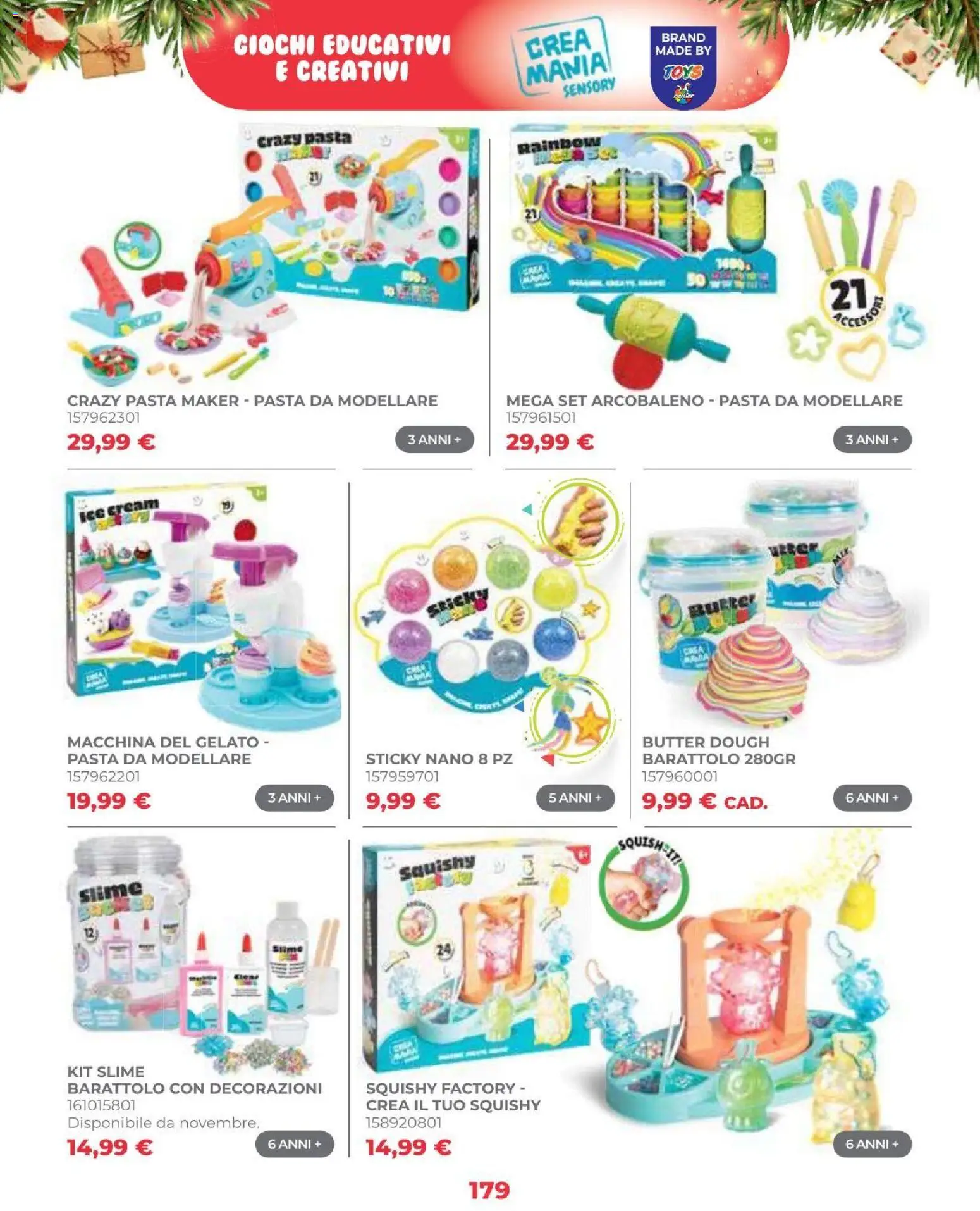 Volantino Toys Center del 16/10/2026 | Pagina: 181 | Prodotti: Gelato, Pasta, Decorazioni