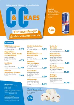 C&C Prospekt ab 19.10.2026 gültig