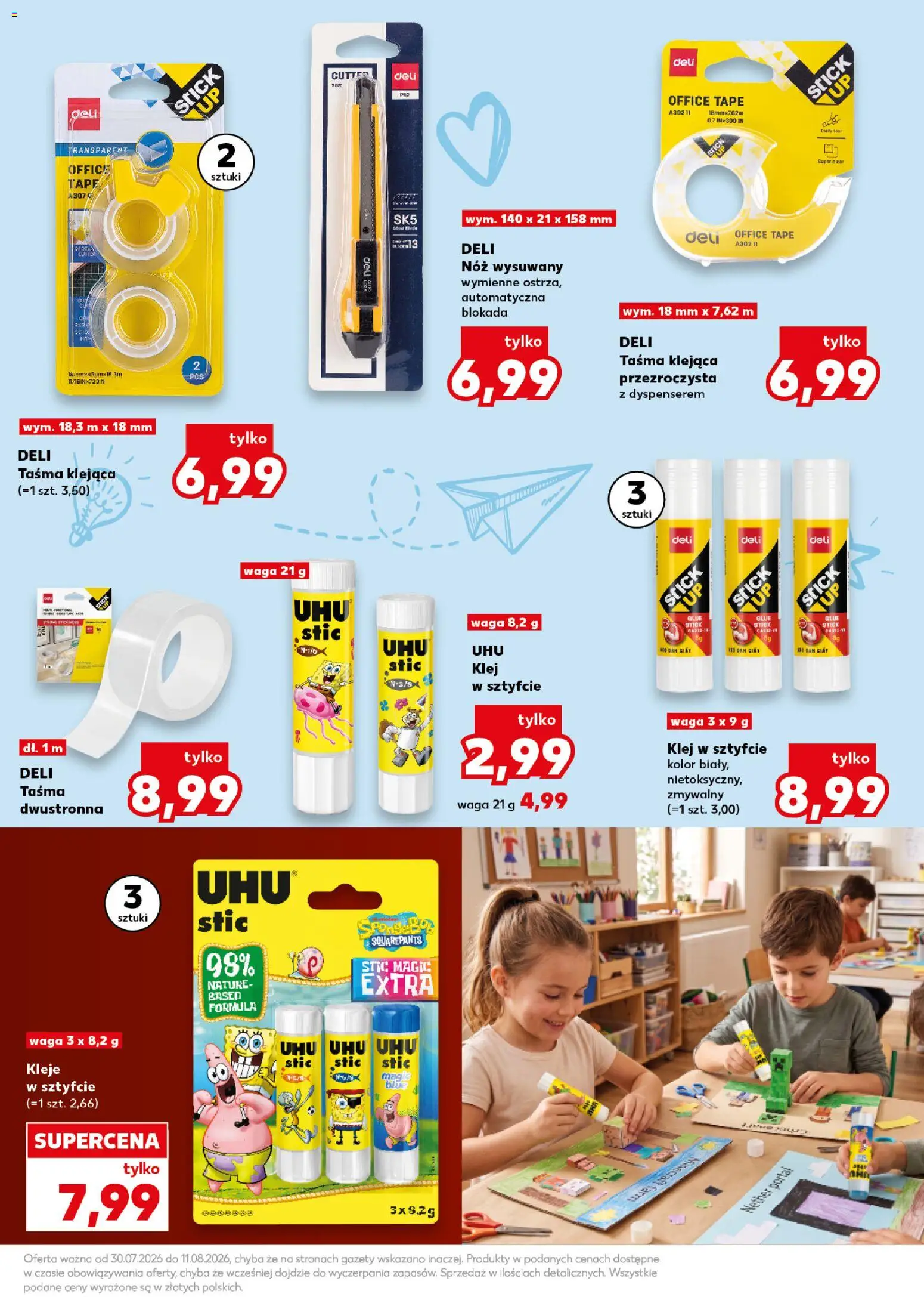 Kaufland Polsko leták - Nowy rok szkolny od 30.07.2026 | Strana: 9