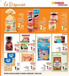 Anteprima del volantino Conad volantino Superstore Piemonte valido a partire dal 18.06.2026 | Pagina: 18 | Prodotti: Caramelle, Fragole, Latte, Miele