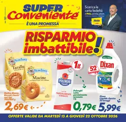 Anteprima del volantino SuperConveniente volantino Messina, Siracusa, Palermo valido a partire dal 13/10/2026