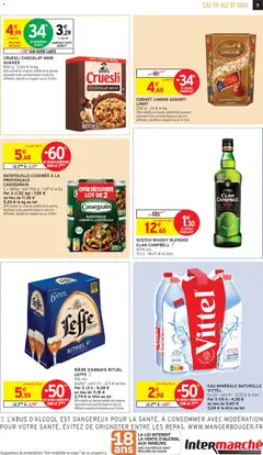 Intermarché - Prévisualisation de BIÈRE D'ABBAYE RITUEL LEFFE, 9% vol. 6x25cl - soit 1,5 l- 3,73 € le litre valide à partir de 19.05.2026 | Page: 9