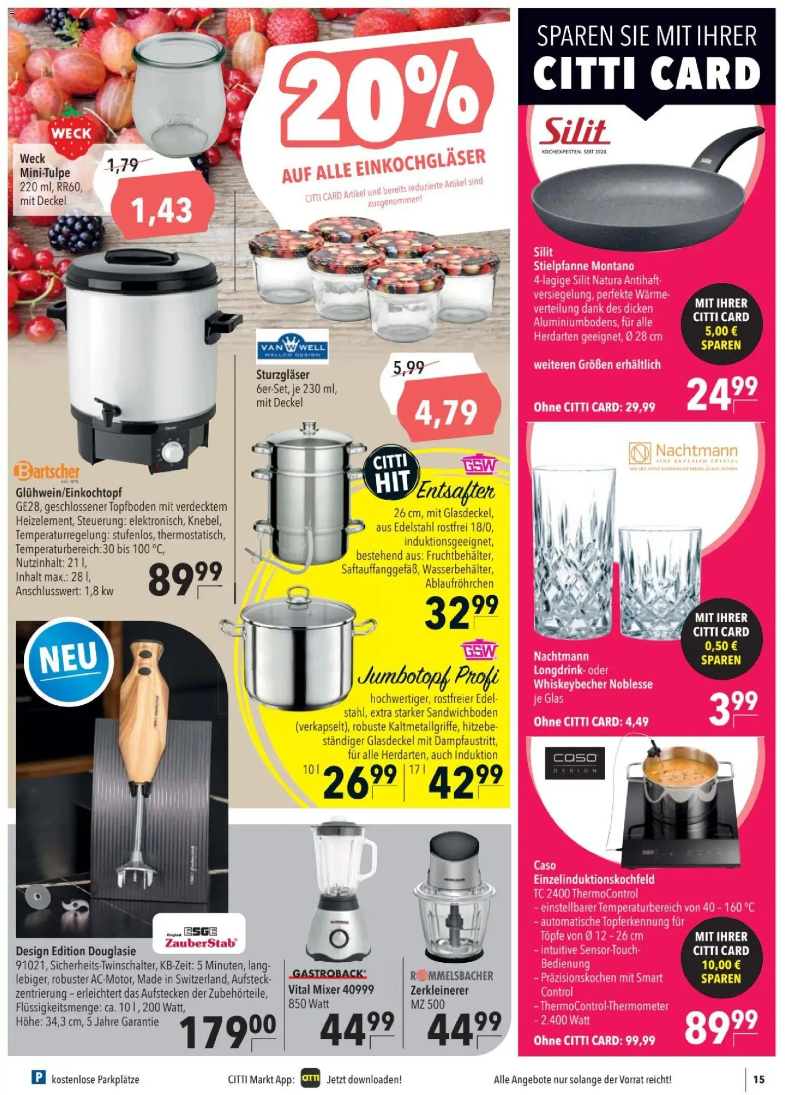 CITTI tilbudsavis – gyldig fra 22/07/2026 | Side: 17 | Produkter: Mixer