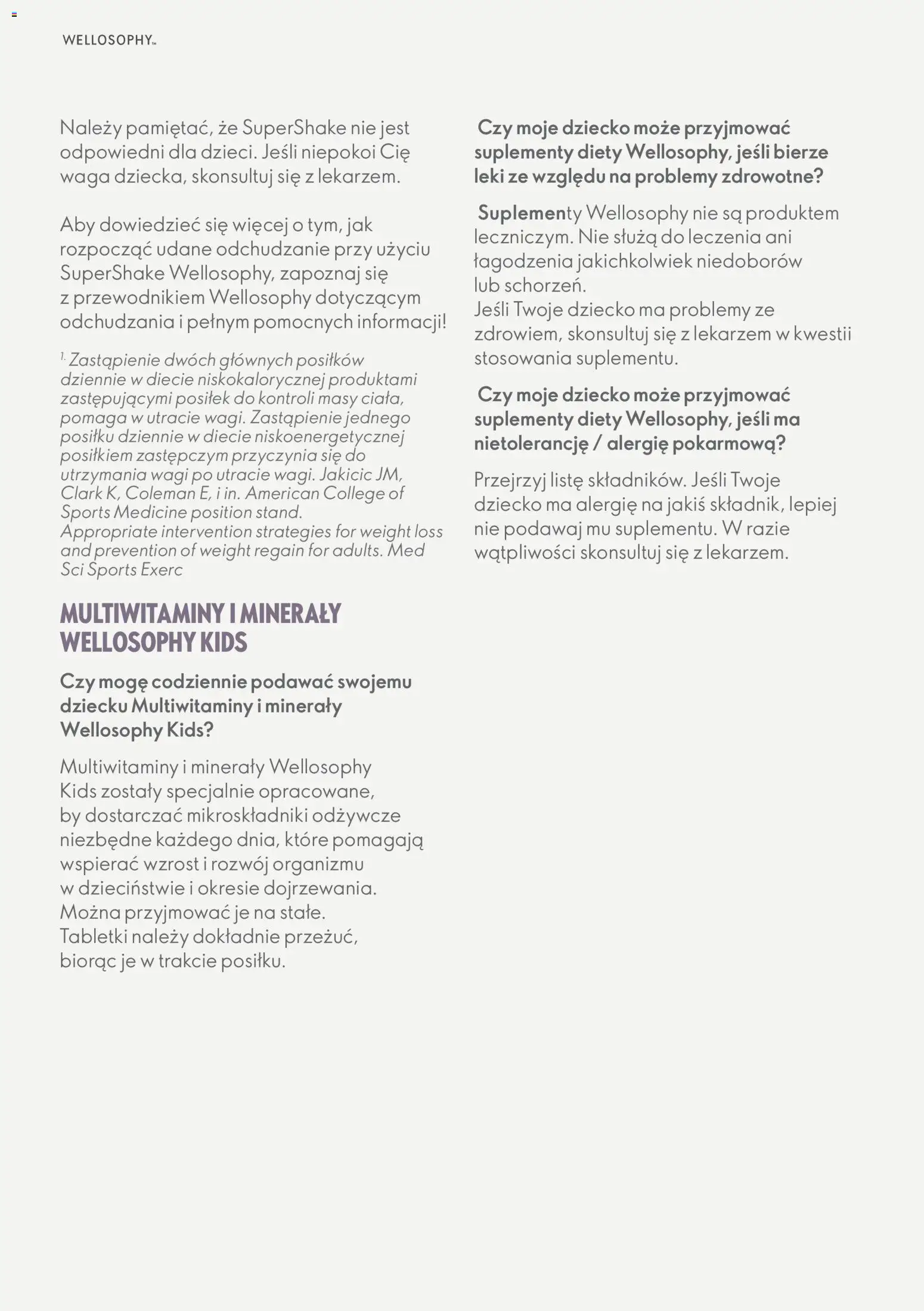Oriflame Katalog - Przewodnik po produktach Wellosophy od 15.11.2023 | Strona: 61 | Produkty: Waga