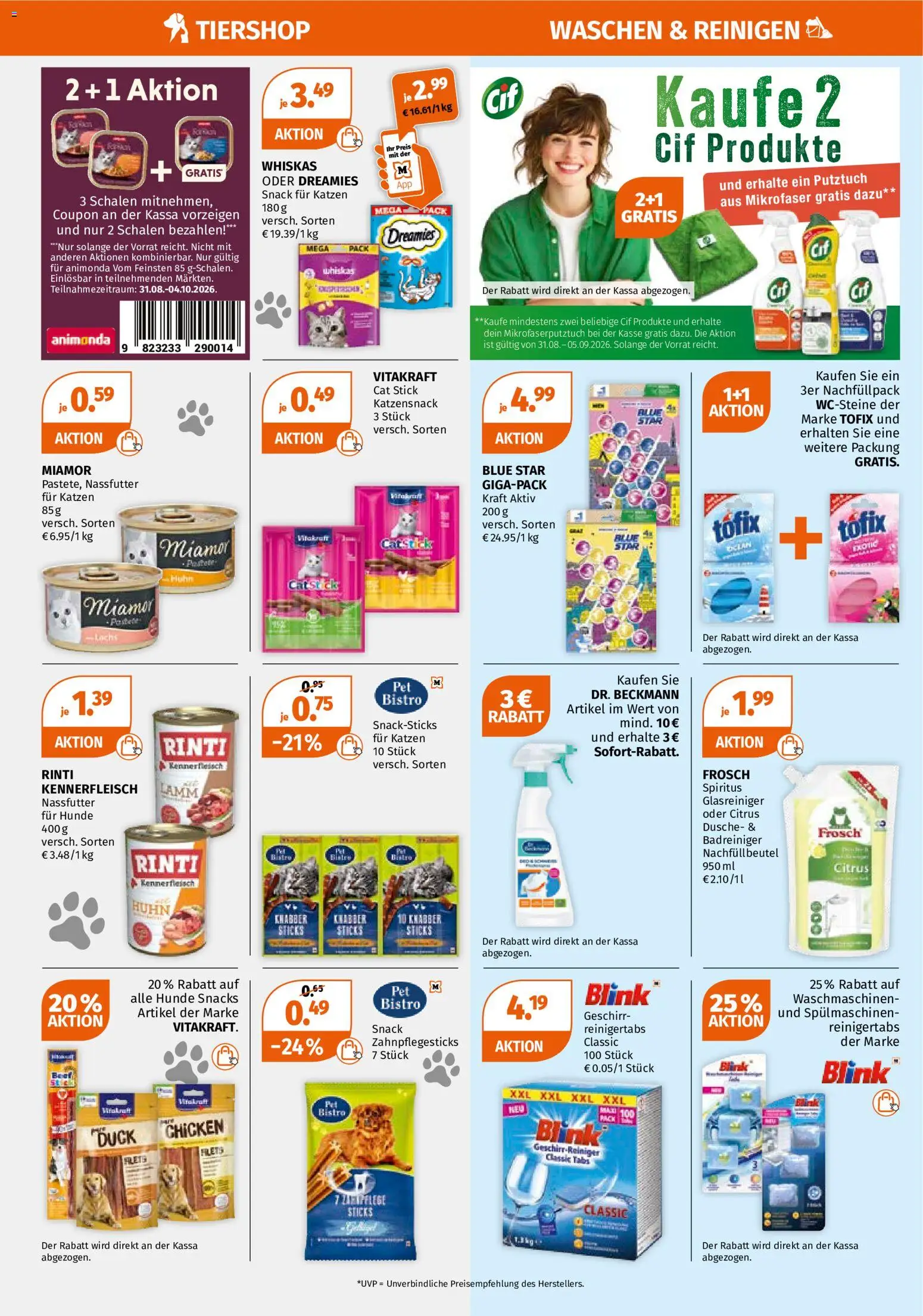 Müller Unsere Spätsommer Must-haves! gültig ab 31.08.2026 | Seite: 8 | Produkte: Dusche