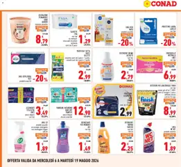 Anteprima del volantino DETERSIVO PER LAVASTOVIGLIE FINISH, vari tipi power gel all in 1 1,880 l conf. 42 lavaggi x 2 pezzi, ultimate limone conf. da 53 caps valido a partire dal 06.05.2026 | Pagina: 22