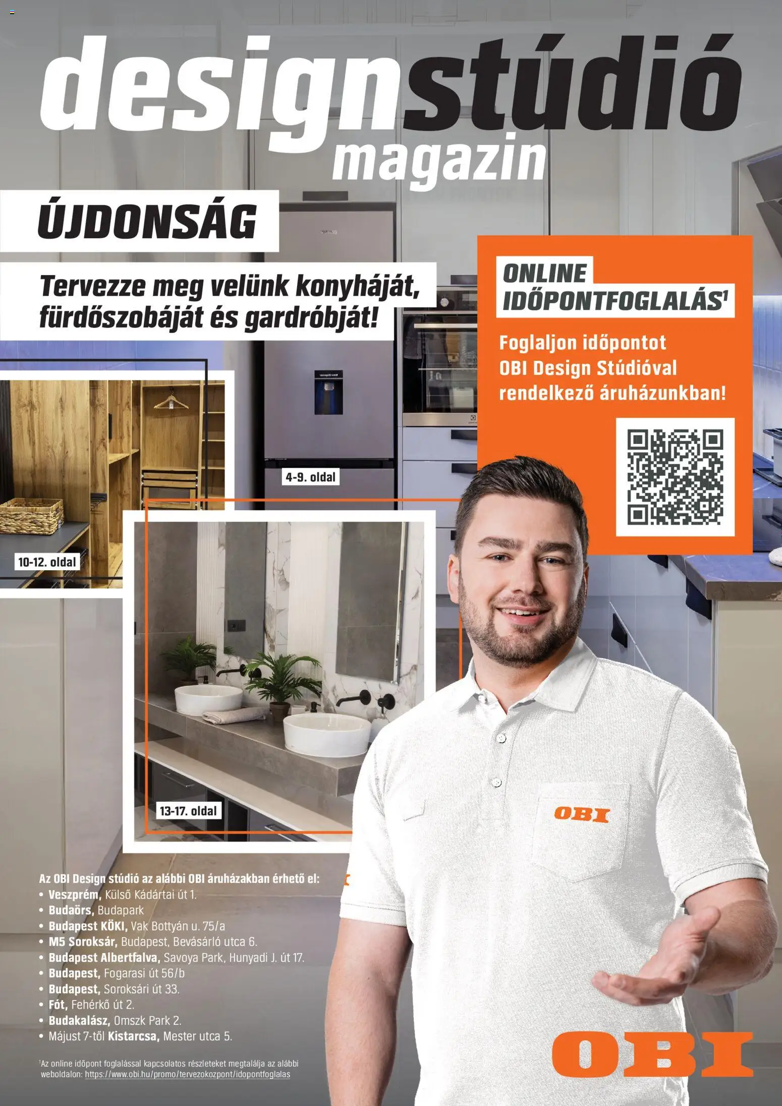 OBI akciós ujság - amely érvényes a következő dátumtól: 04.05.2026 | Oldal: 1