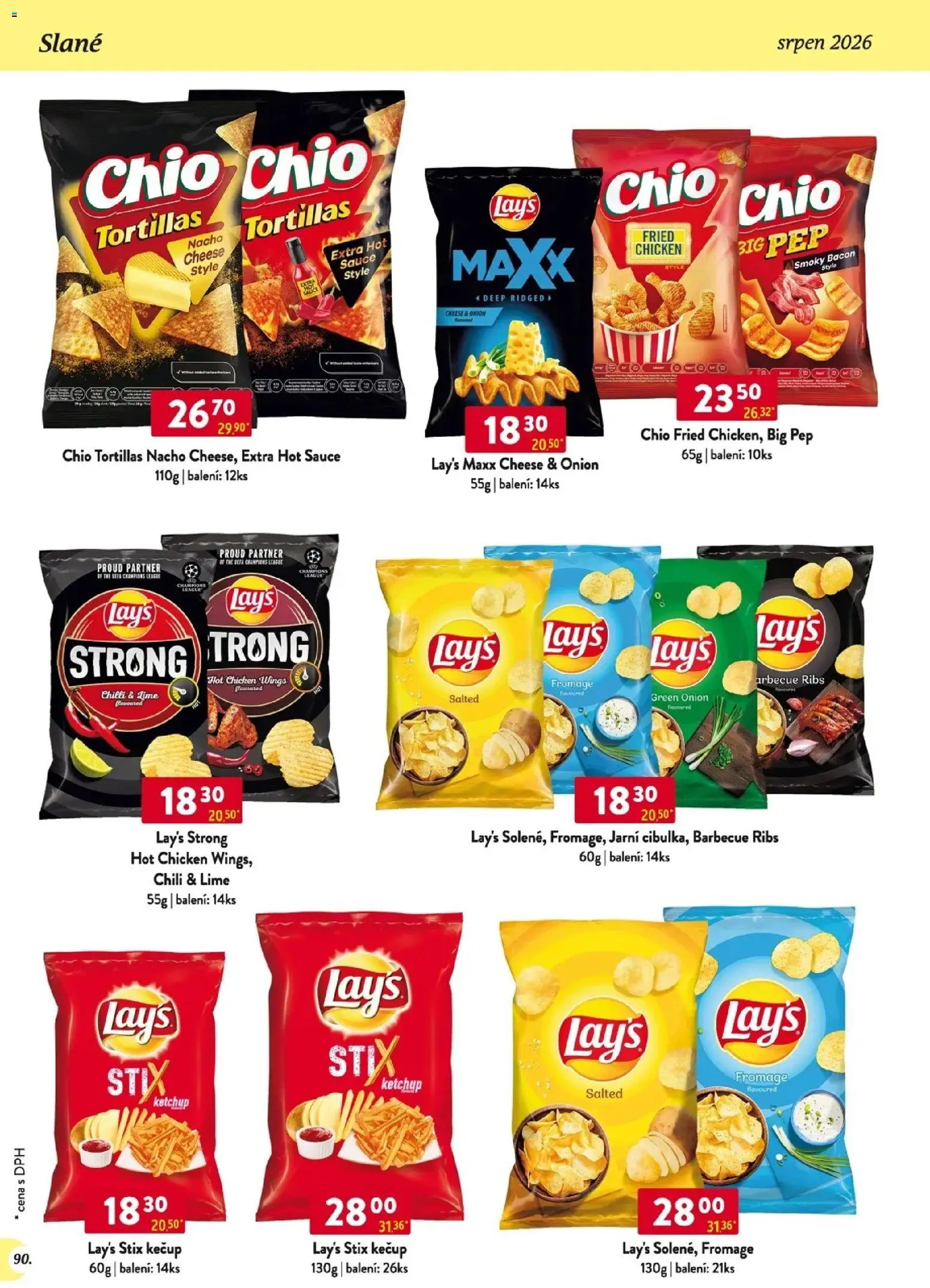Astur & Qanto leták - Velkoobchod 08/2026 od 01.08.2026 | Strana: 91 | Produkty: Kečup, Chilli, Lay's