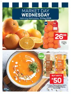Pick n Pay specials catalogue – valid from 11.05.2026 | Page: 6 | Products: Bag, Oranges, Soup, Stock