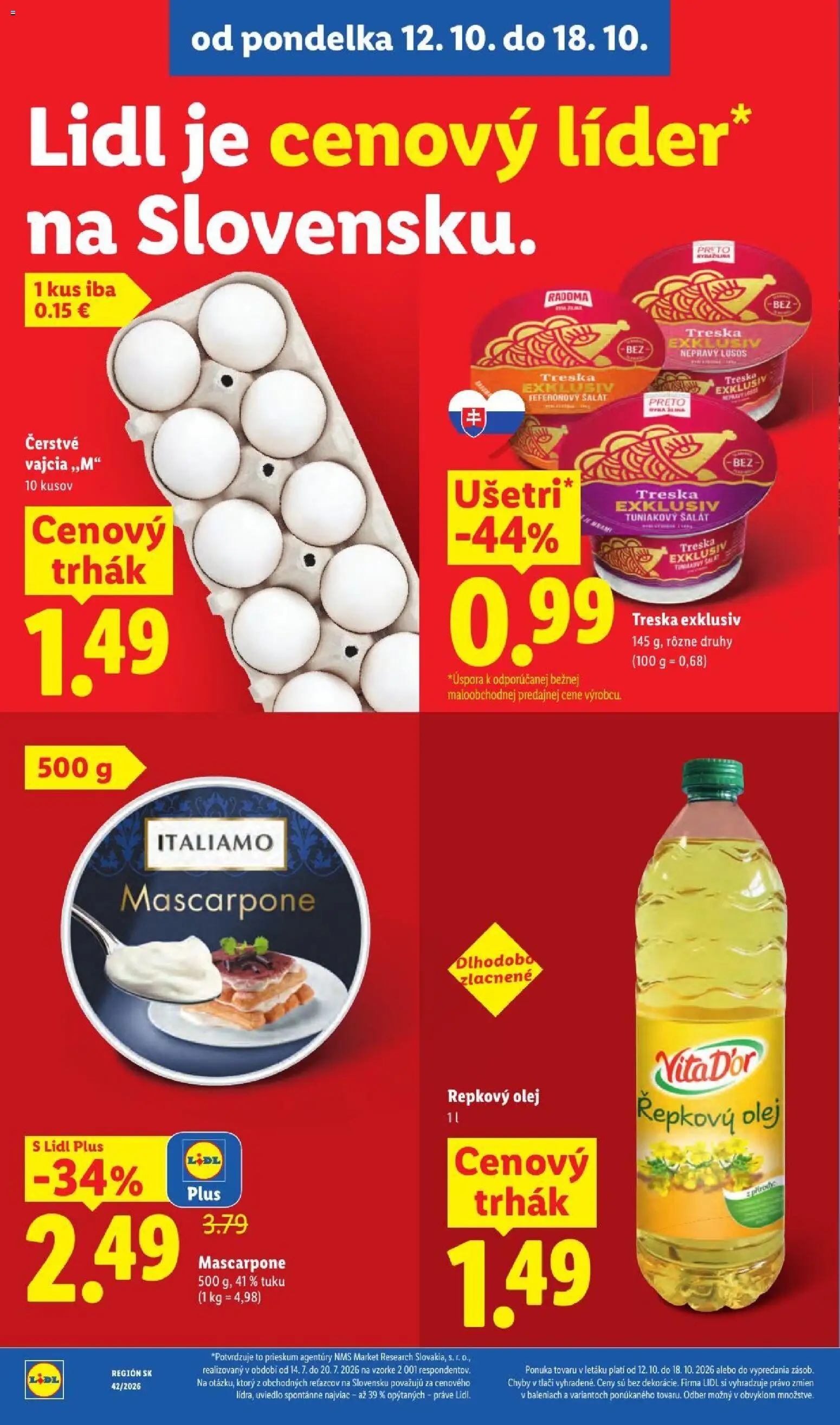 Nové Lidl akcie – leták je platný od 12.10.2026 | Strana: 18