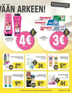 Halpa Halli-mainoslehti voimassa 21/10/2026 alkaen | Sivu: 7 | Tuotteet: Shampoo, Hoitoaine, Vartalovoide, Voi