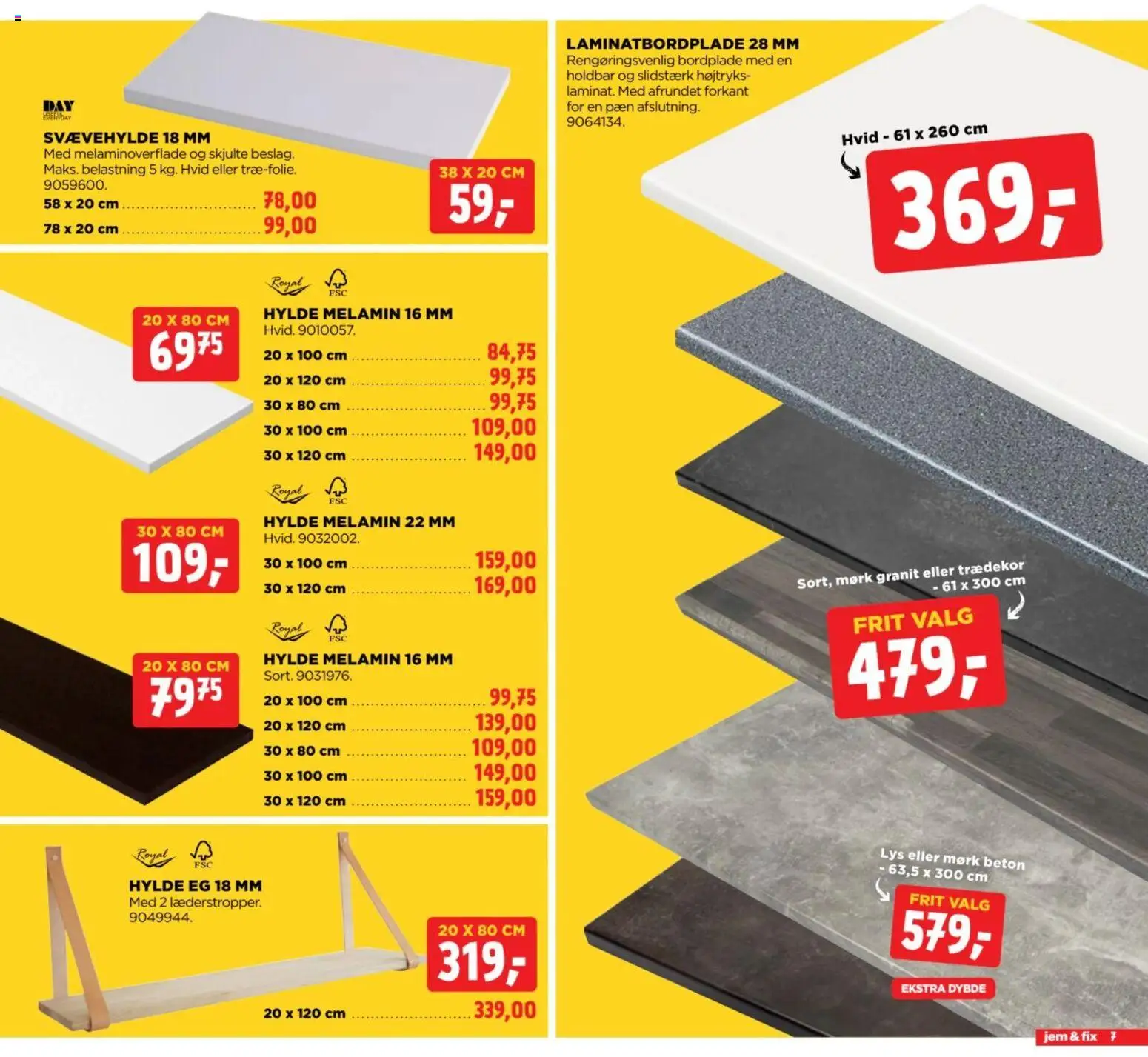 Jem & fix tilbudsavis – gyldig fra 01/11/2026 | Side: 7 | Produkter: Hylde