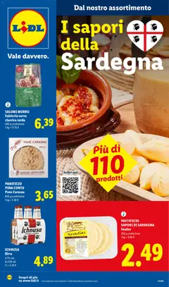 Anteprima del volantino Lidl volantino Sardegna valido a partire dal 02/07/2026
