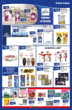 Anteprima del volantino Sirene Blu volantino valido a partire dal 01/10/2026 | Pagina: 11 | Prodotti: Spugna, Deodorante auto, Deodorante, Bagno
