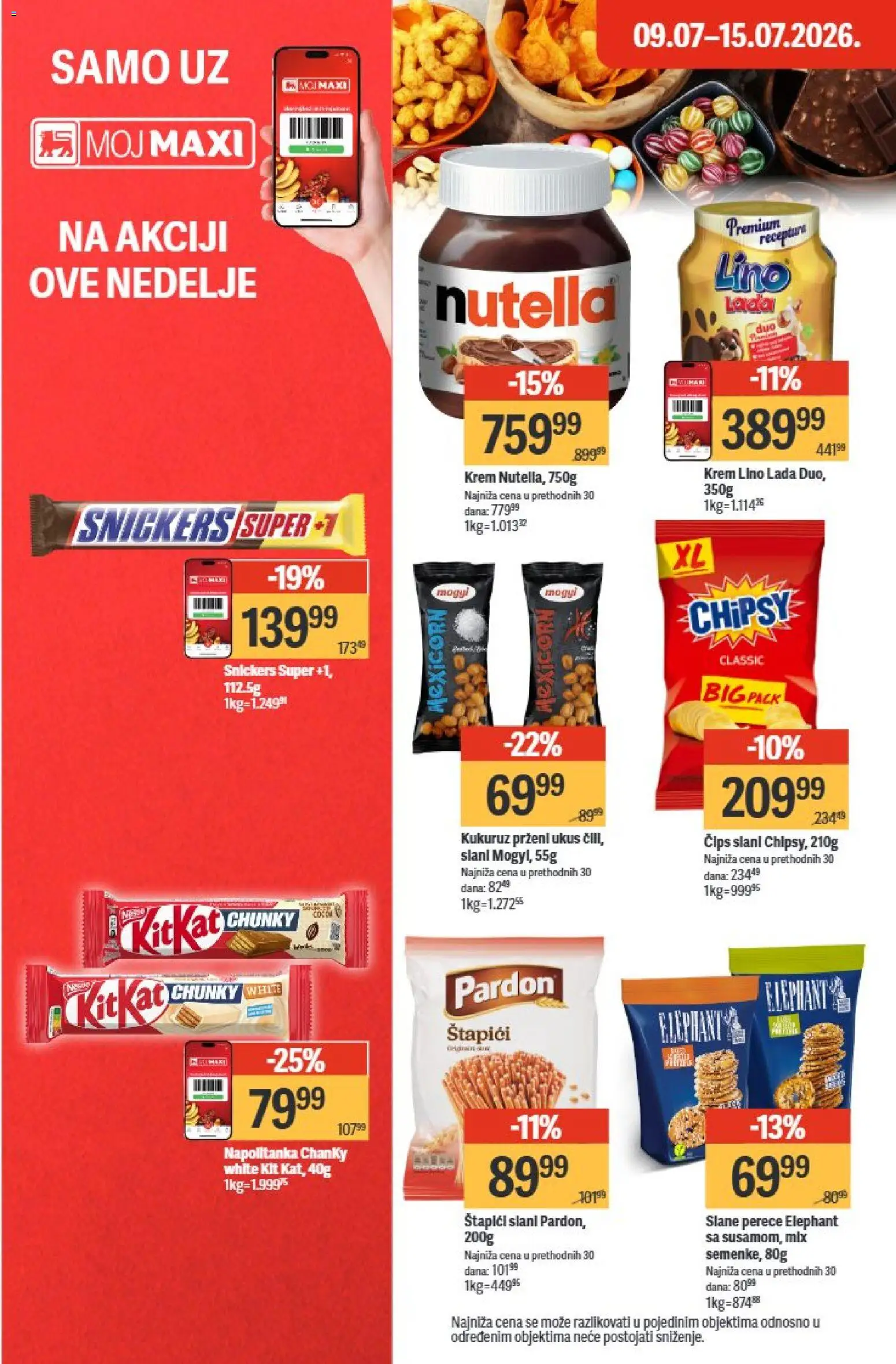 Maxi katalog - važi od 09.07.2026 | Strana: 22