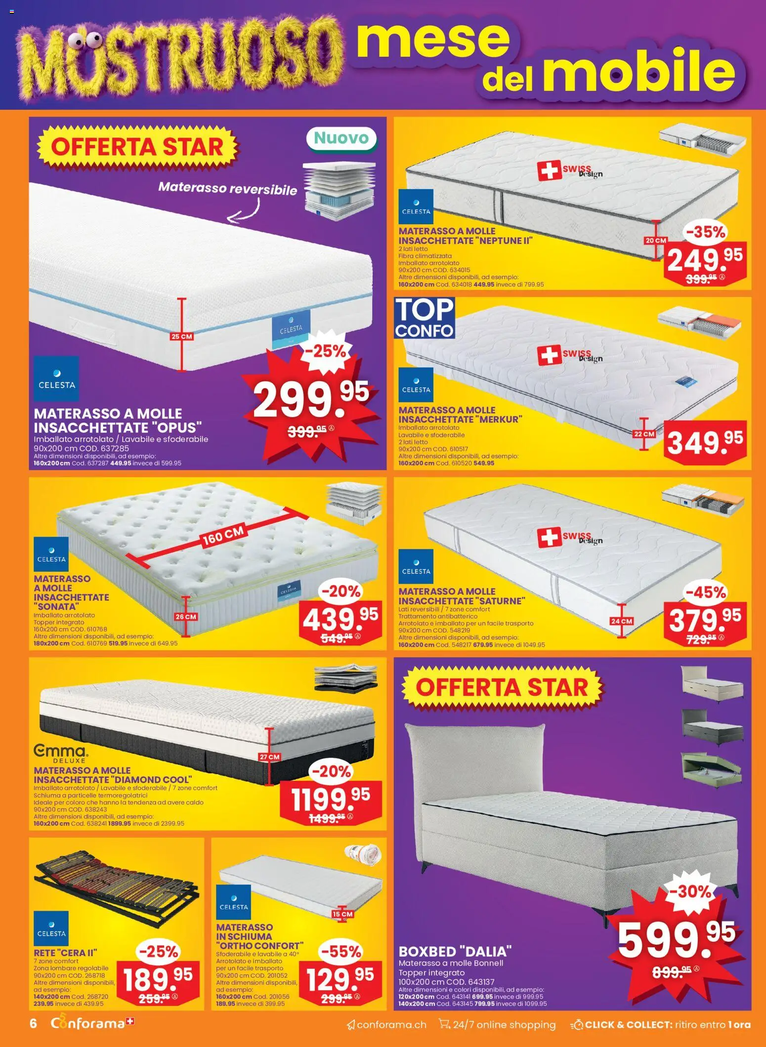 Conforama aktionen IT – gültig ab 14.10.2026 | Seite: 6 | Produkte: Topper