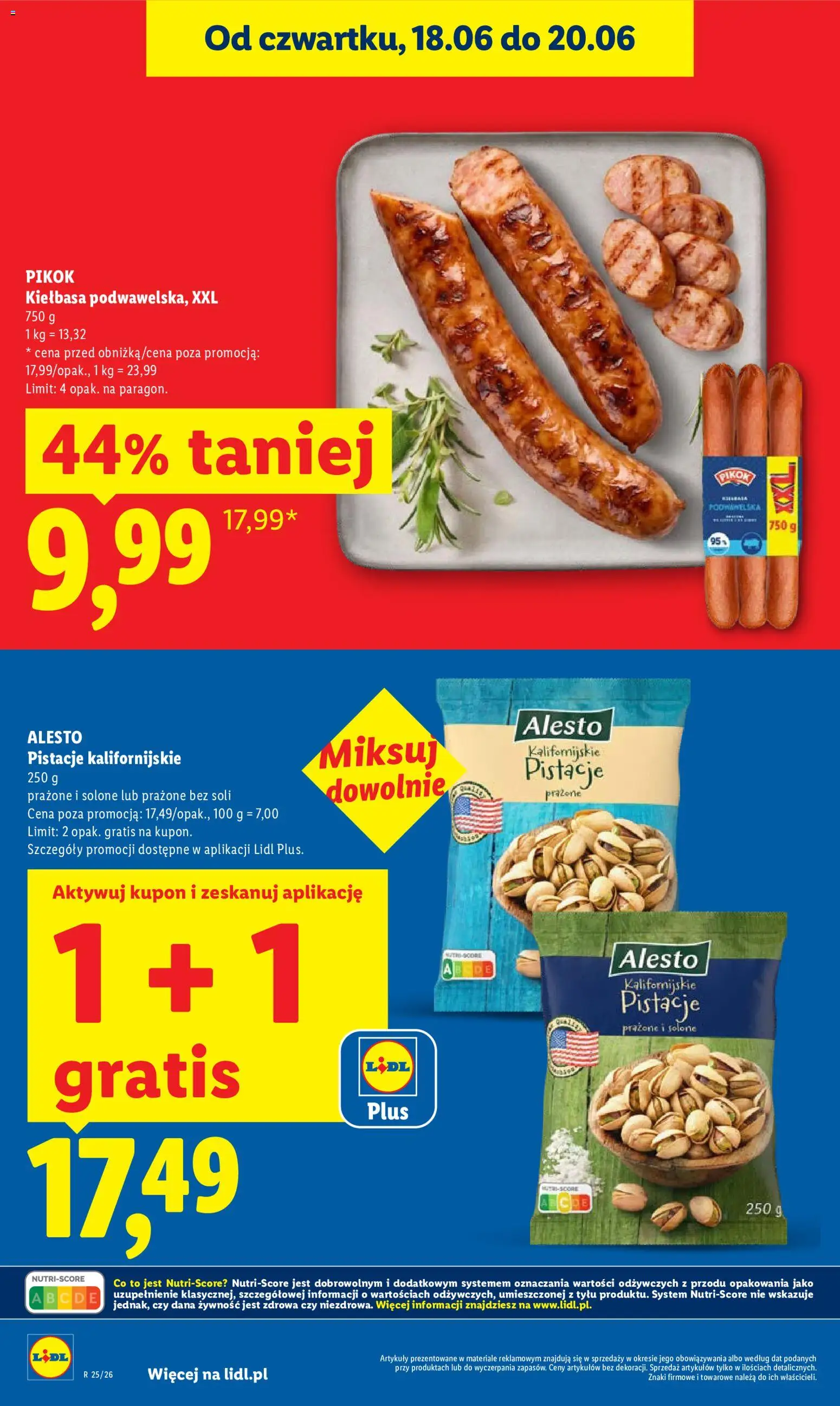 Lidl Polsko leták od 18.06.2026 | Strana: 6 | Produkty: Pikok