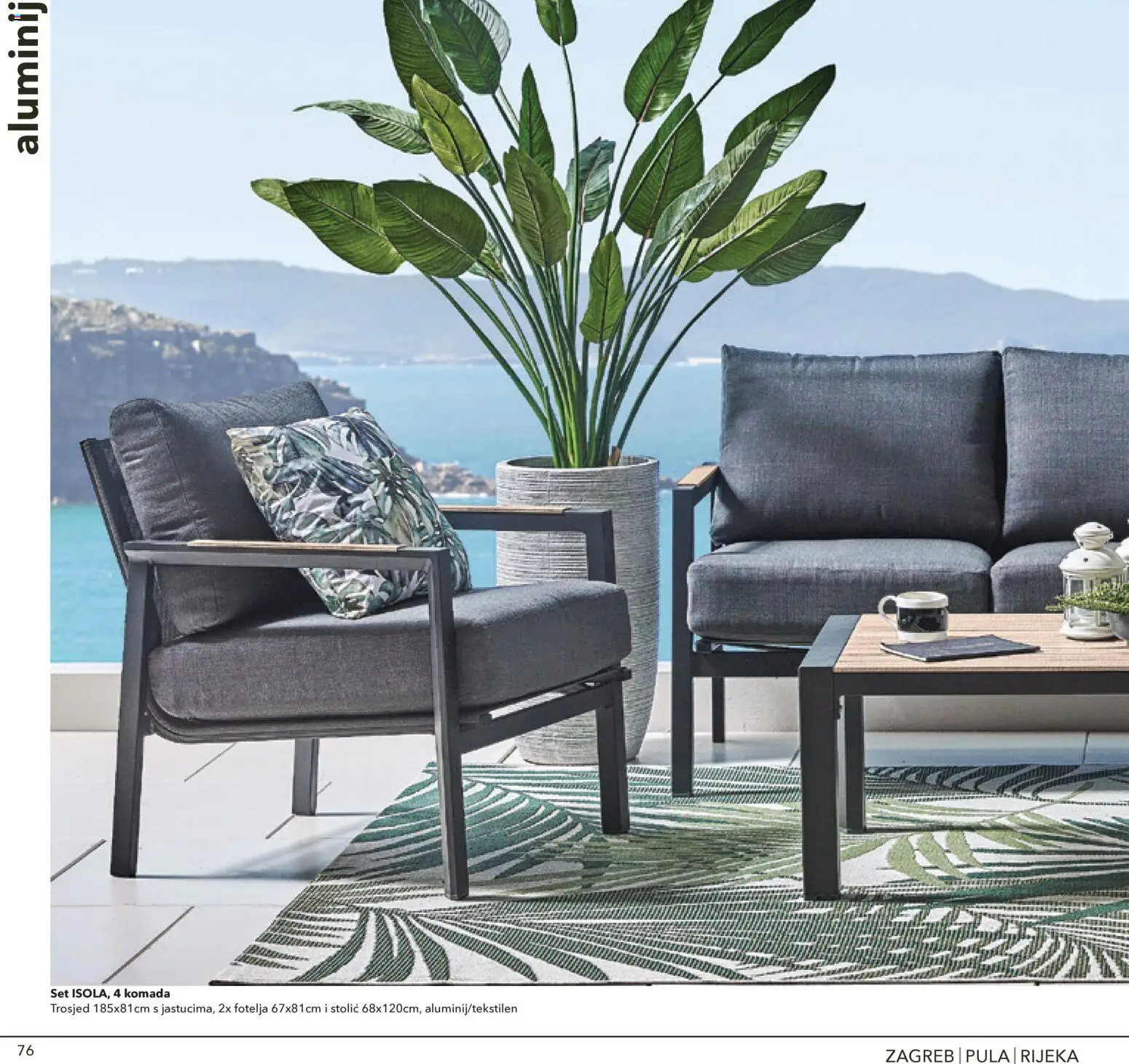 Harvey Norman katalog | vrijedi od 07.04.2026 | Stranica: 76 | Proizvodi: Trosjed, Fotelja, Stolić
