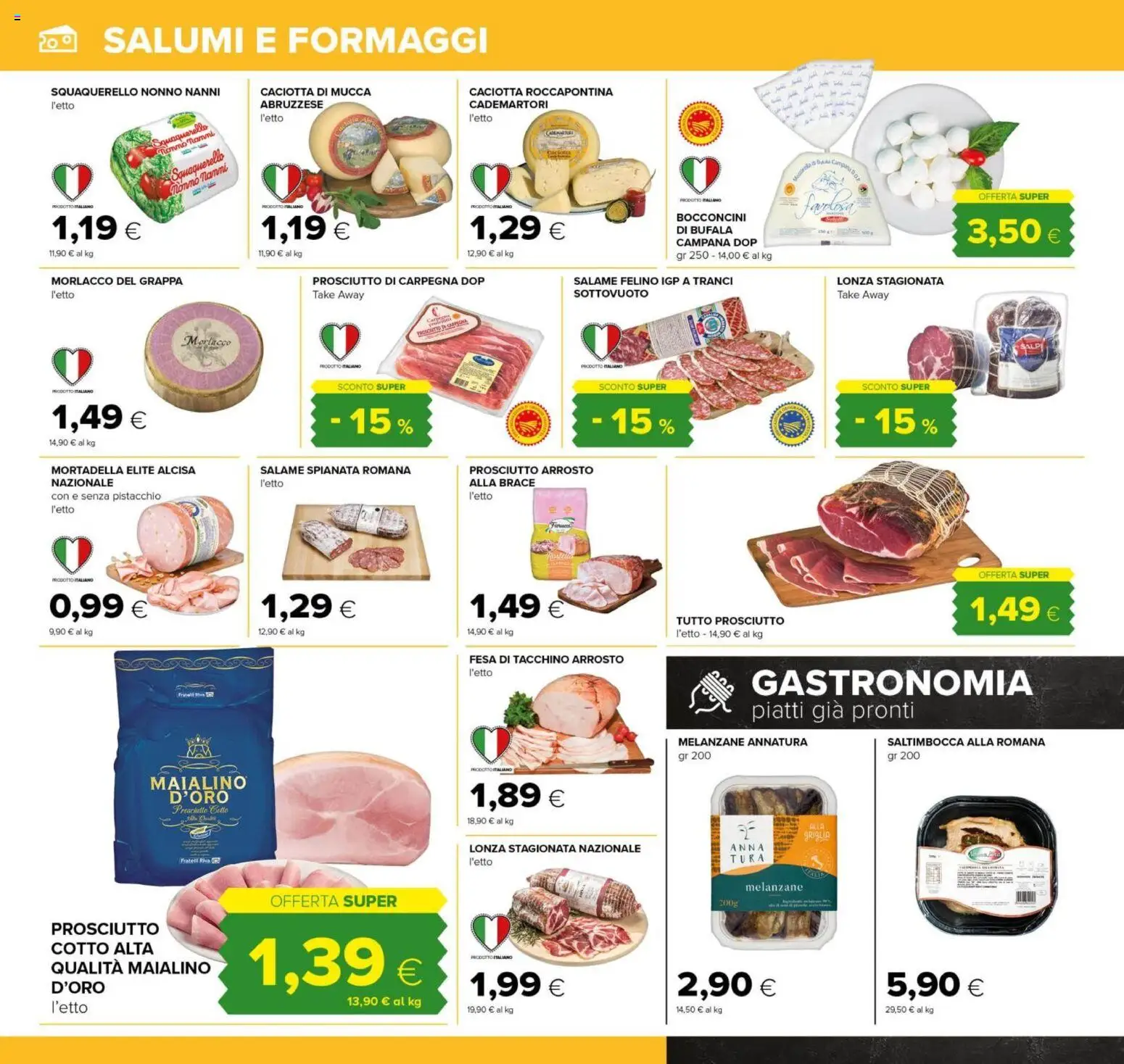 Volantino Tigre del 21/08/2026 | Pagina: 10 | Prodotti: Prosciutto Cotto, Salame, Prosciutto, Mortadella