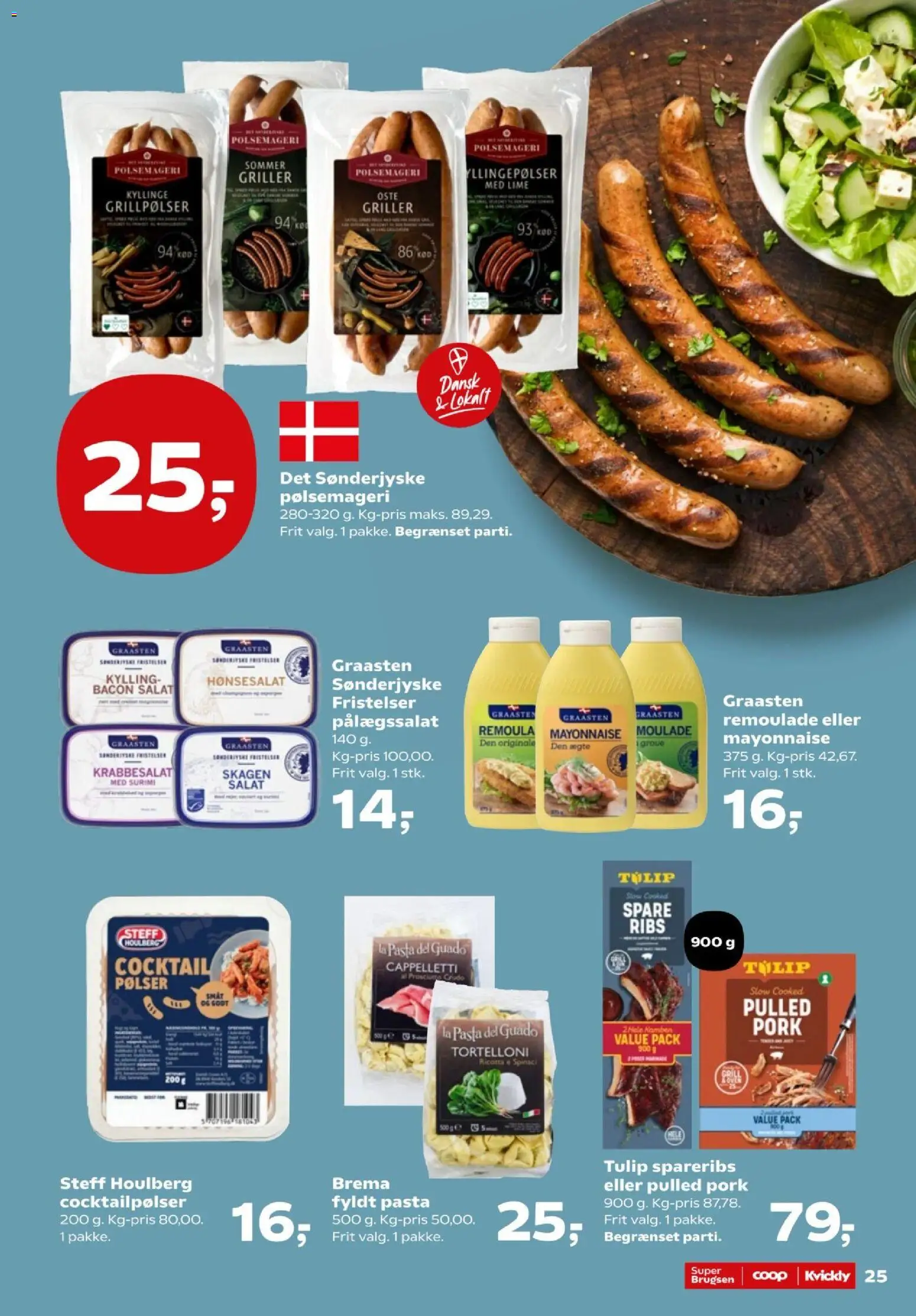 Kvickly tilbudsavis – gyldig fra 28/08/2026 | Side: 29 | Produkter: Pølser, Spareribs, Grillpølser, Bacon