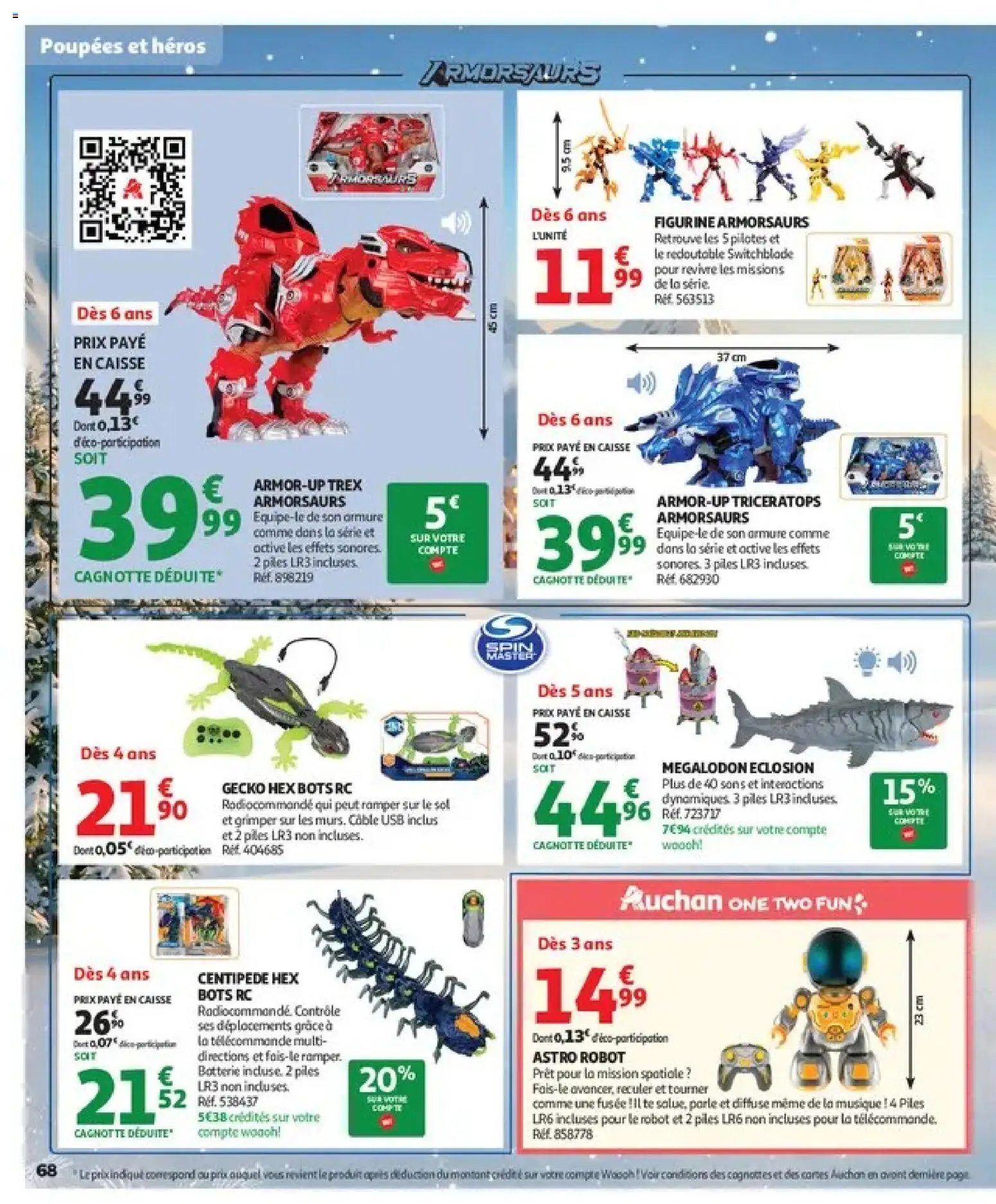 {H1} | Page: 68 | Produits: Câble USB, Figurine, Robot, Piles
