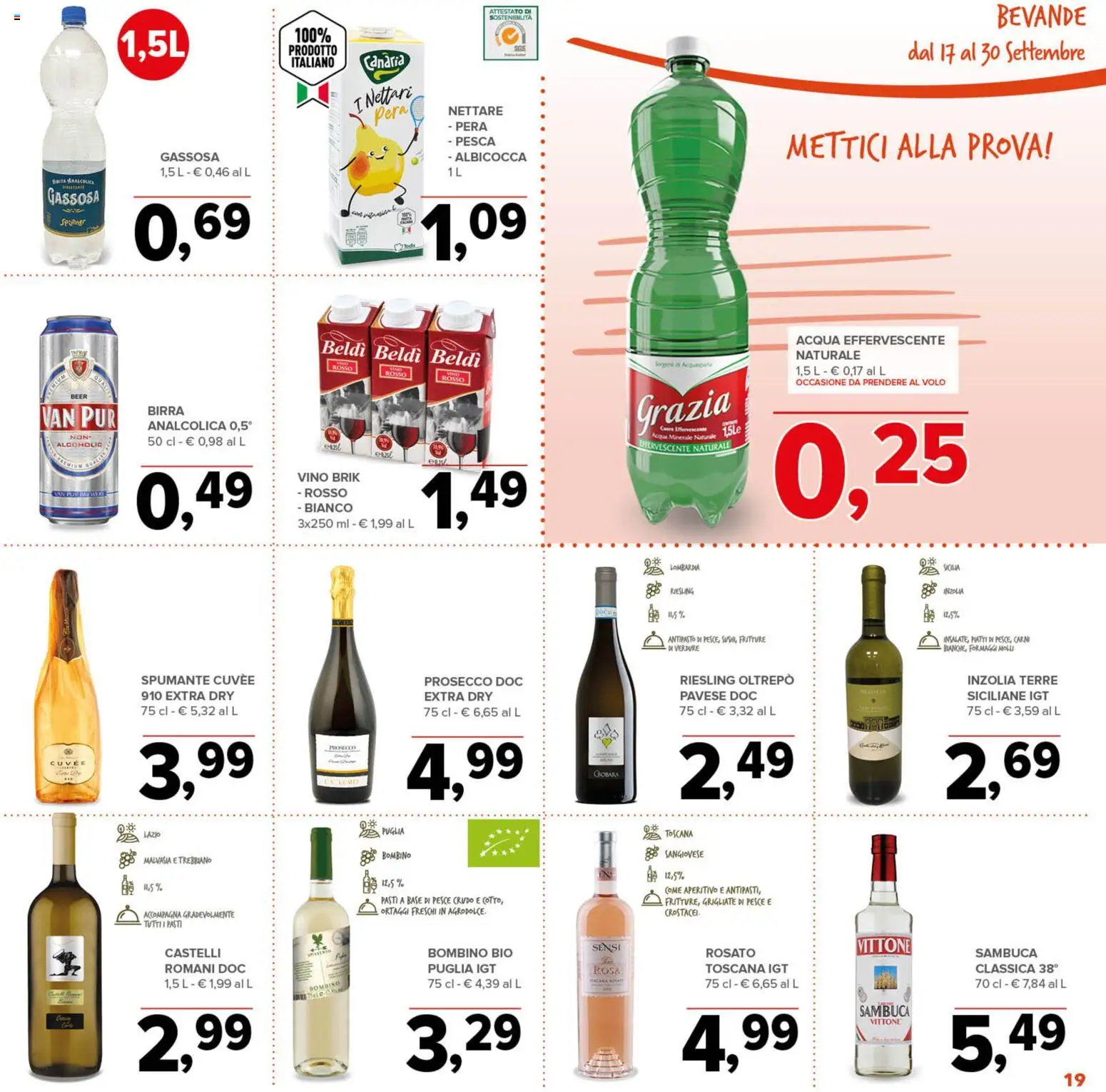 Volantino Todis del 17/09/2026 | Pagina: 19