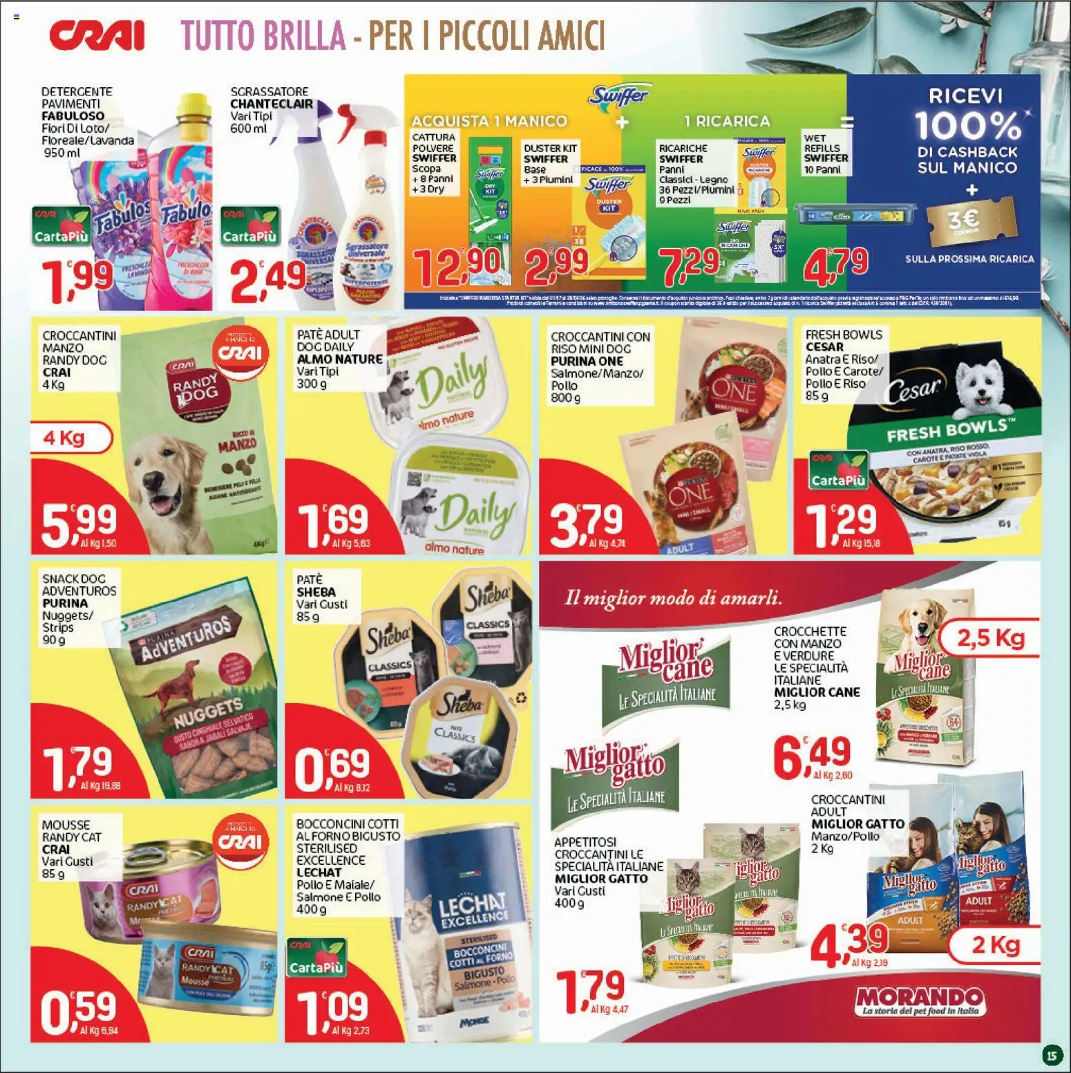 Volantino CRAI del 09/07/2026 | Pagina: 15 | Prodotti: Paté, Salmone, Sgrassatore, Carote