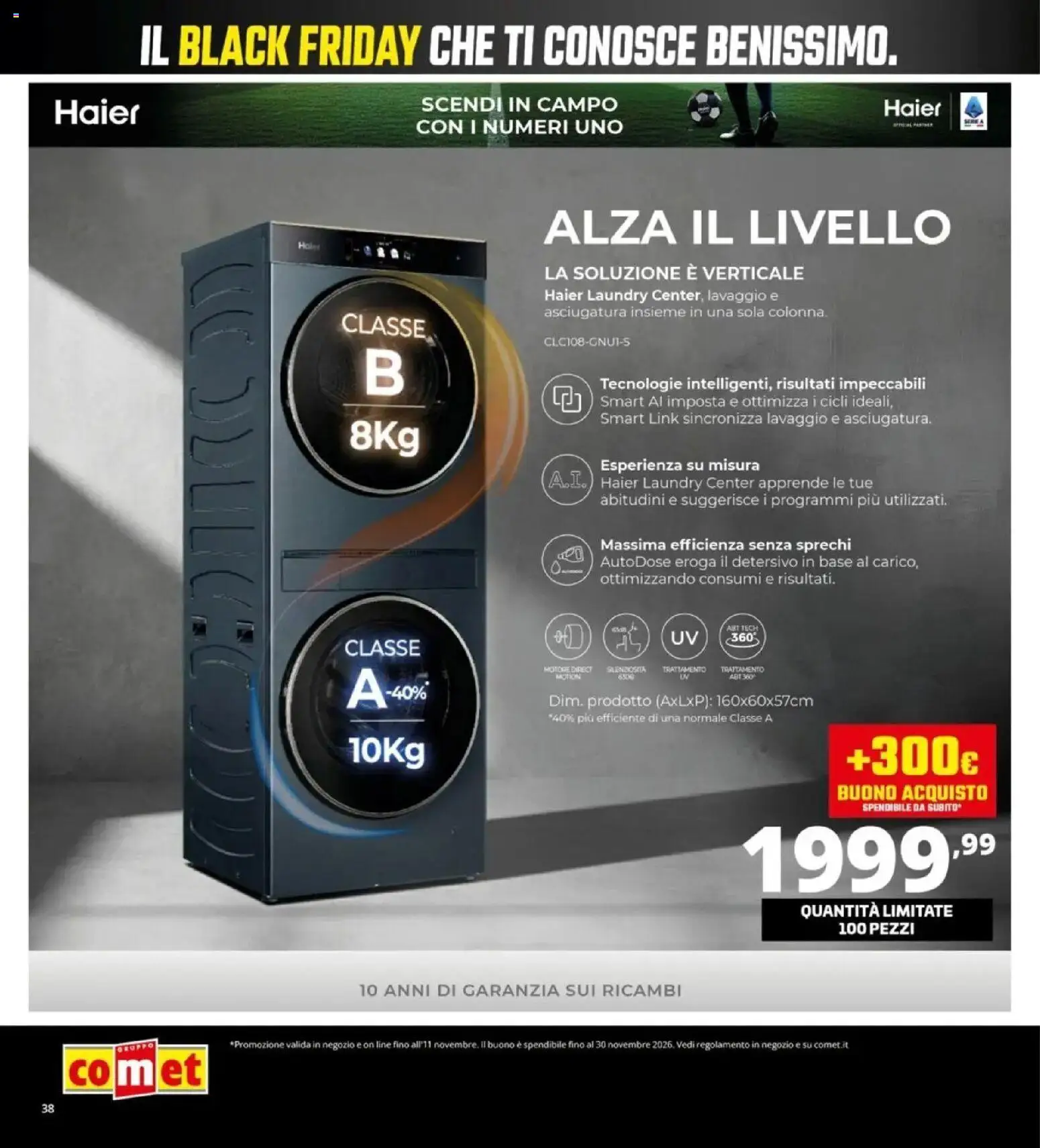 Nuovo Comet Black Friday dal 29/10/2026 > offerte anteprima 🛍️ | Pagina: 38