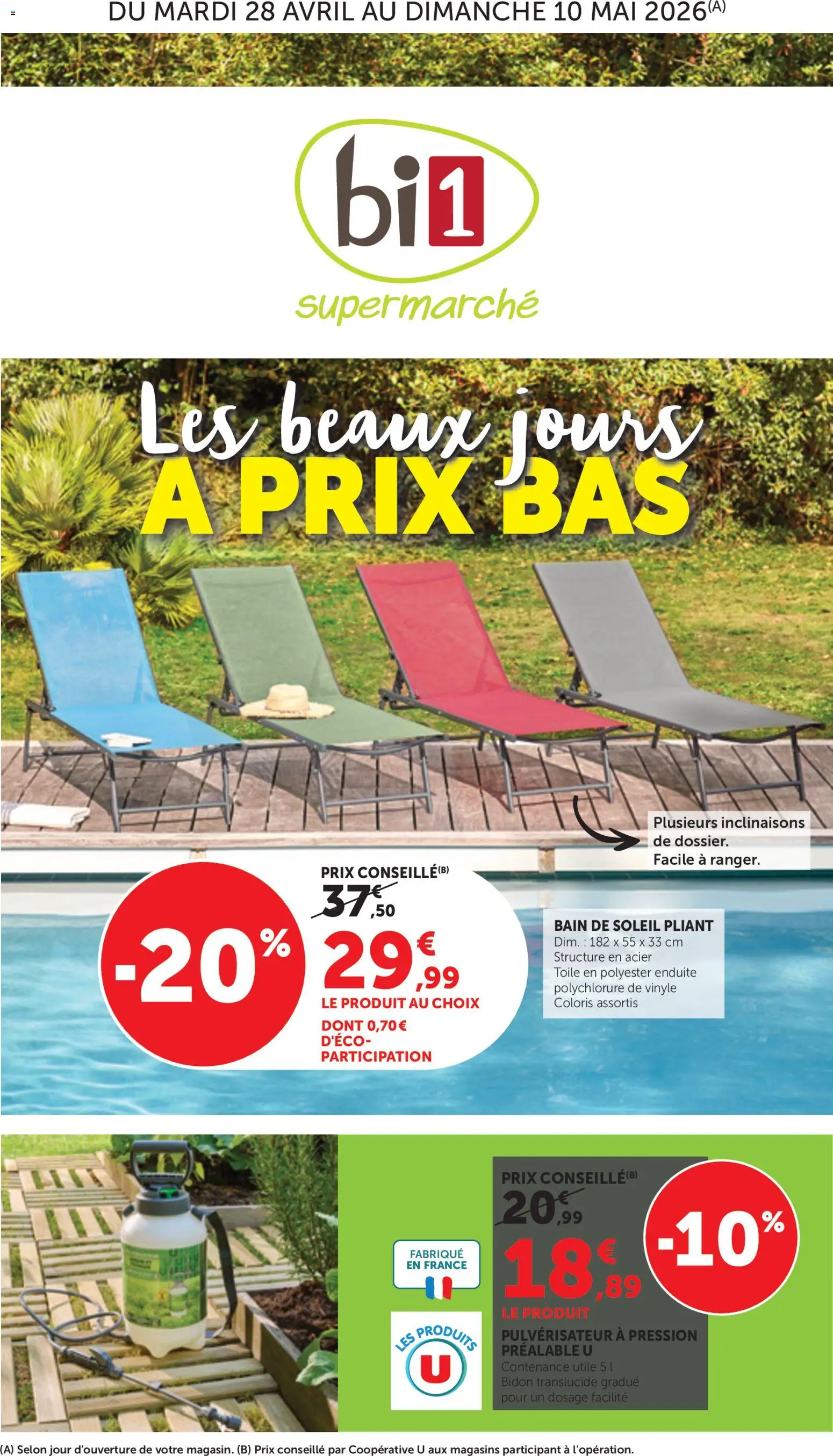 {H1} | Page: 1 | Produits: Bain de soleil