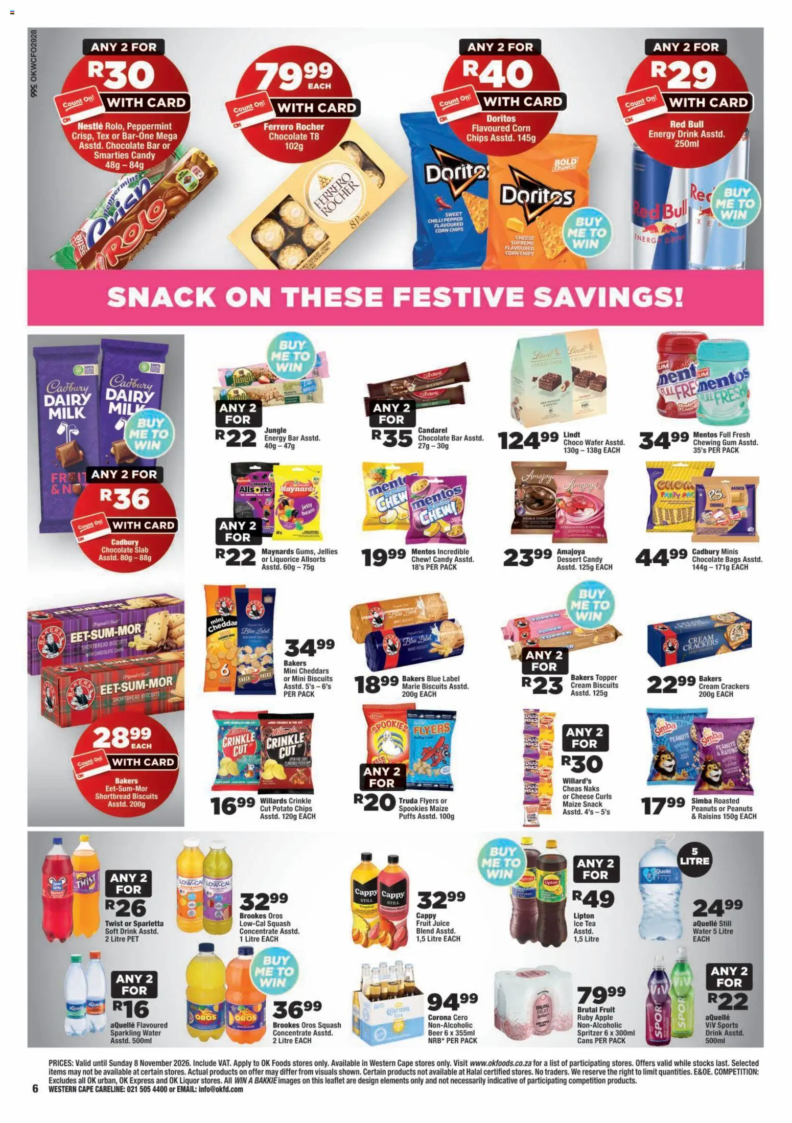 New OK Foods catalogue – valid from 23/10/2026 | Page: 6 | Products: Dessert, Water, Fruit, Pepper