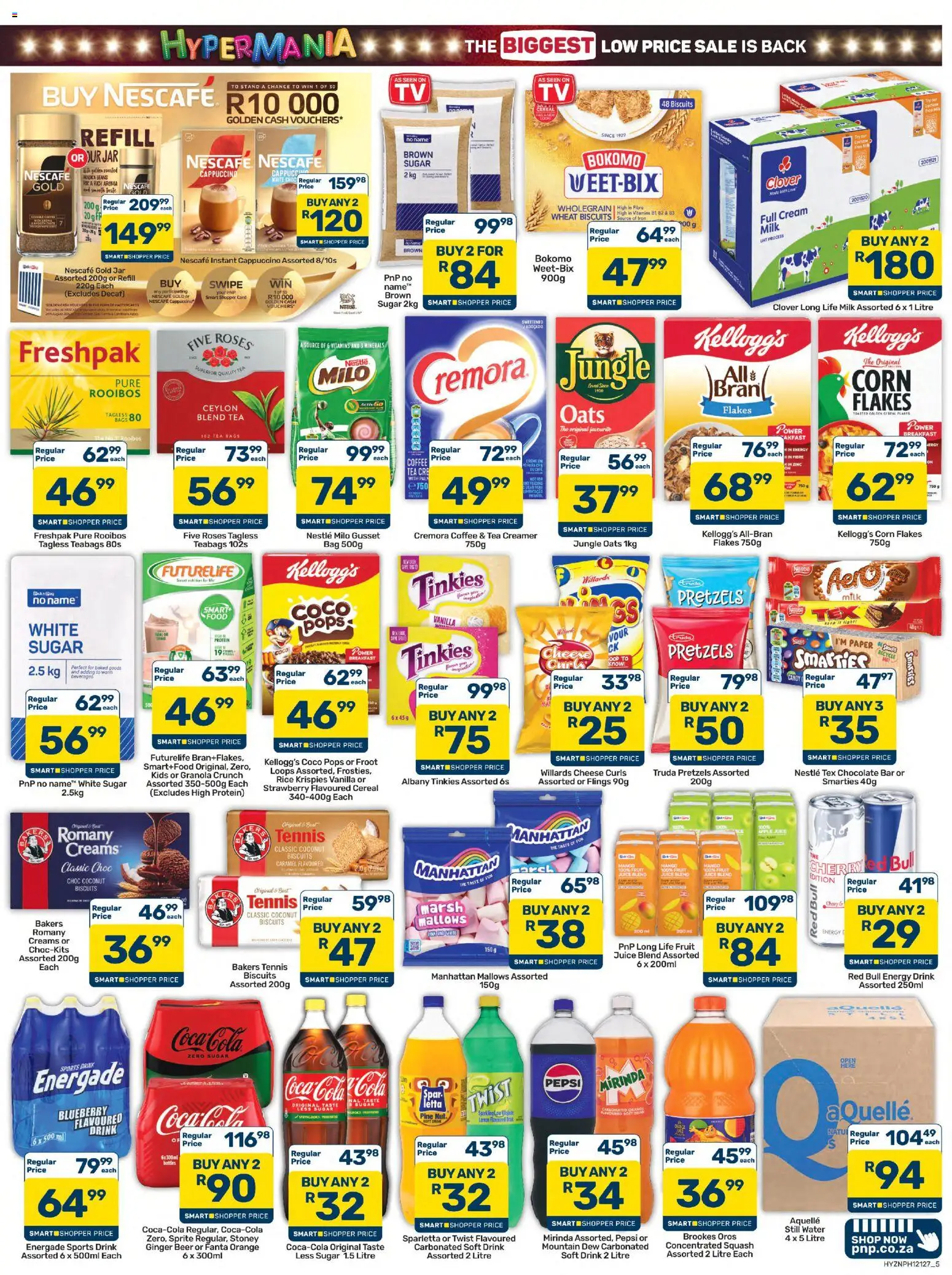 New Pick n Pay catalogue – valid from 25/09/2026 | Page: 5 | Products: Fanta, Stoney, Sugar, Caramel