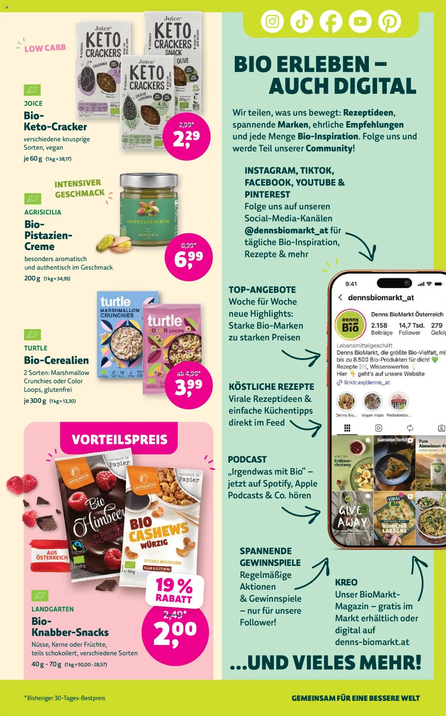 Denns BioMarkt Angebote gültig ab 06.05.2026 | Seite: 11 | Produkte: Apple, Creme