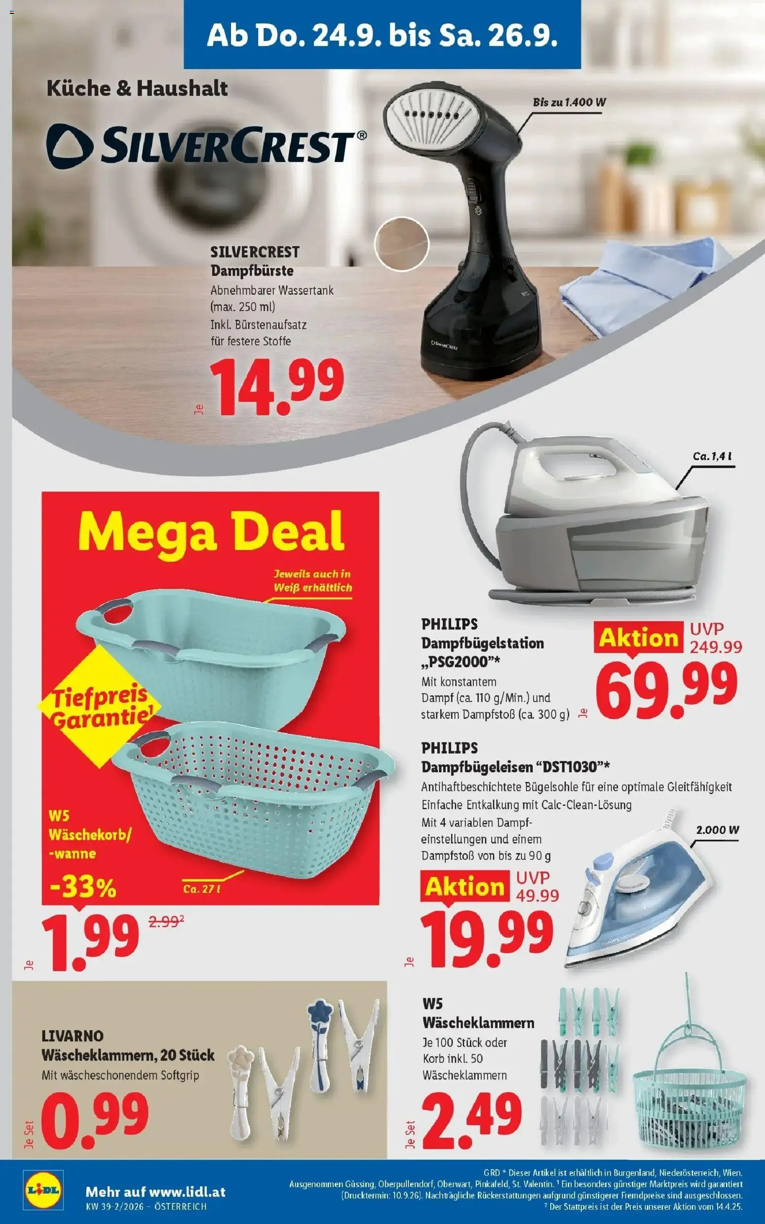 Lidl Flugblatt - Wien ab 24.09.2026 - Angebote ab donnerstag | Seite: 22 | Produkte: Korb
