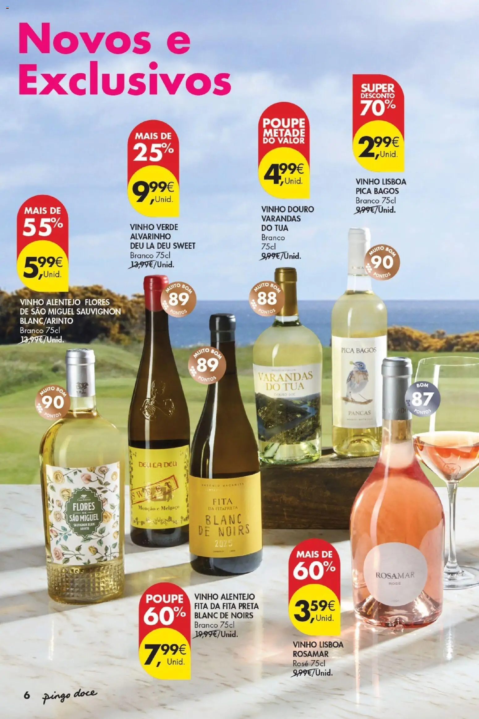 Pingo Doce Vinhos Frescos │ válido de 30/06/2026 | Página: 6 | Produtos: Flores, Vinho