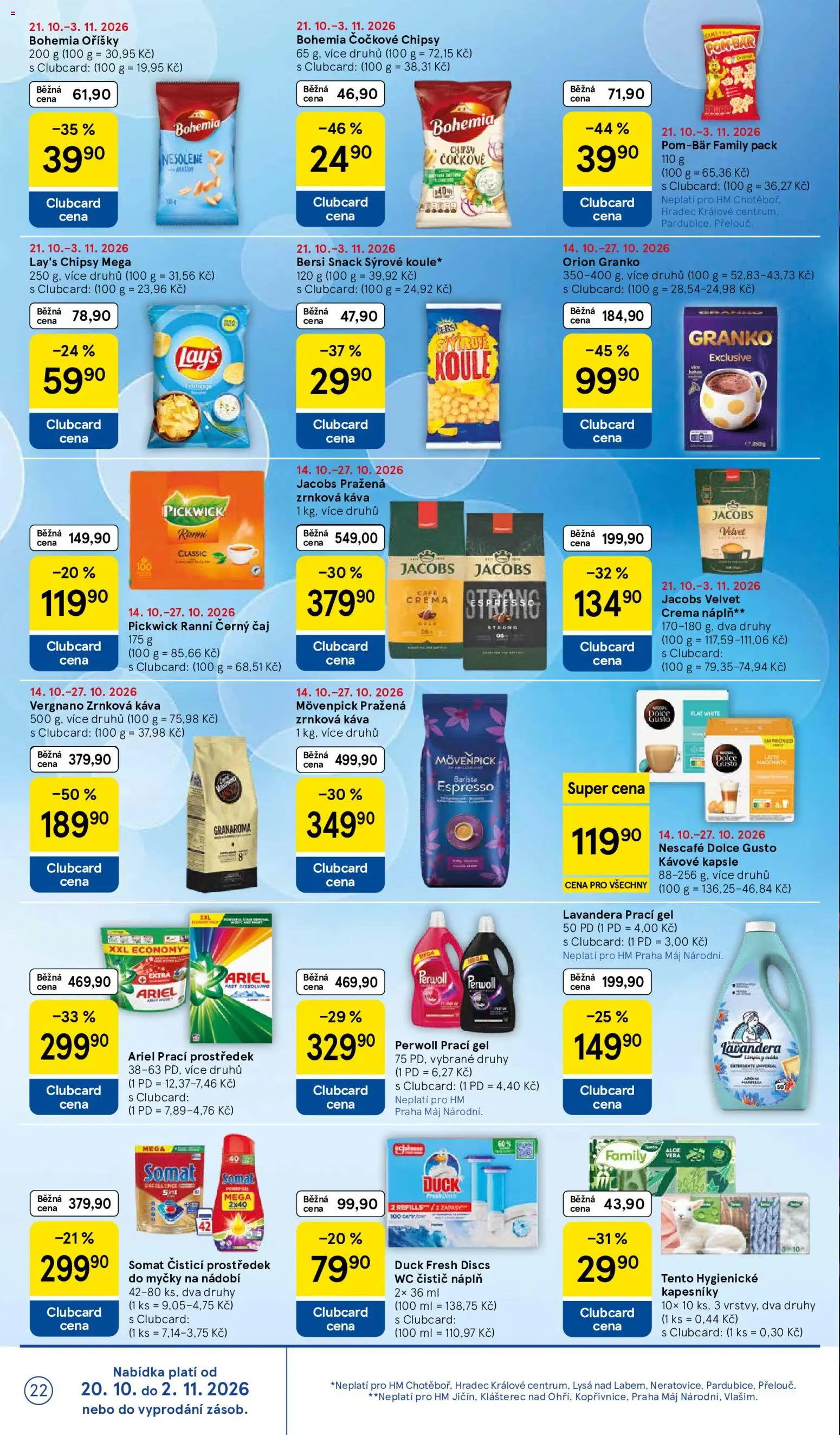 Tesco leták - Hypermarket od 21.10.2026 | Strana: 22