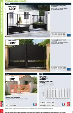 Brico Dépôt - Prévisualisation de Brico Dépôt - L'officiel du bricolage valide à partir de 25.03.2026 | Page: 48 | Produits: Portail, Cadre