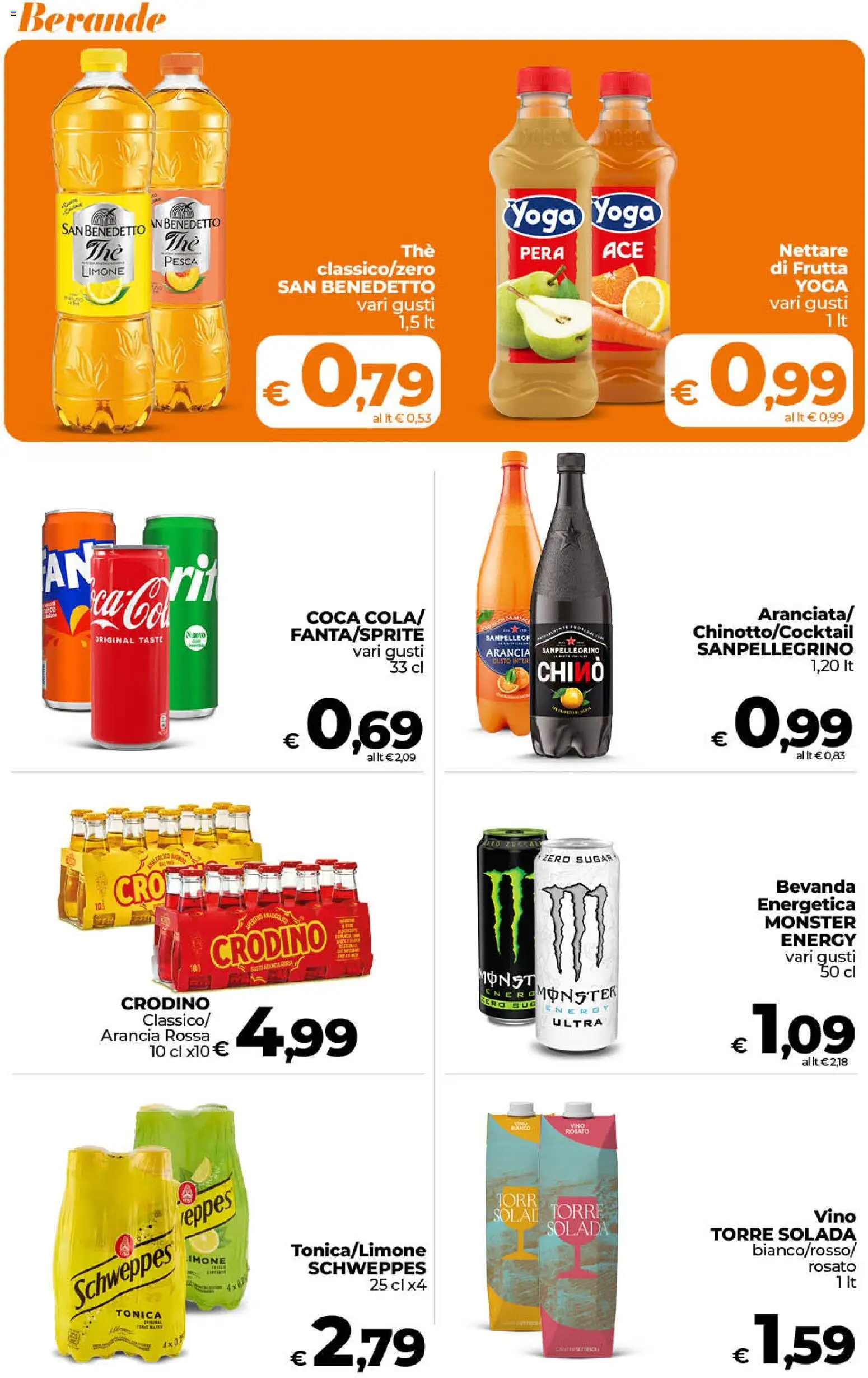 Volantino Ipercoop del 31/07/2026 | Pagina: 44 | Prodotti: Frutta, Limone, Vino, Pesca