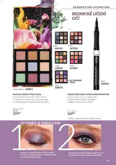 Náhled letáku Avon Katalog 10/2026 od 01.10.2026 | Strana: 45 | Produkty: Oční linky, Barvy