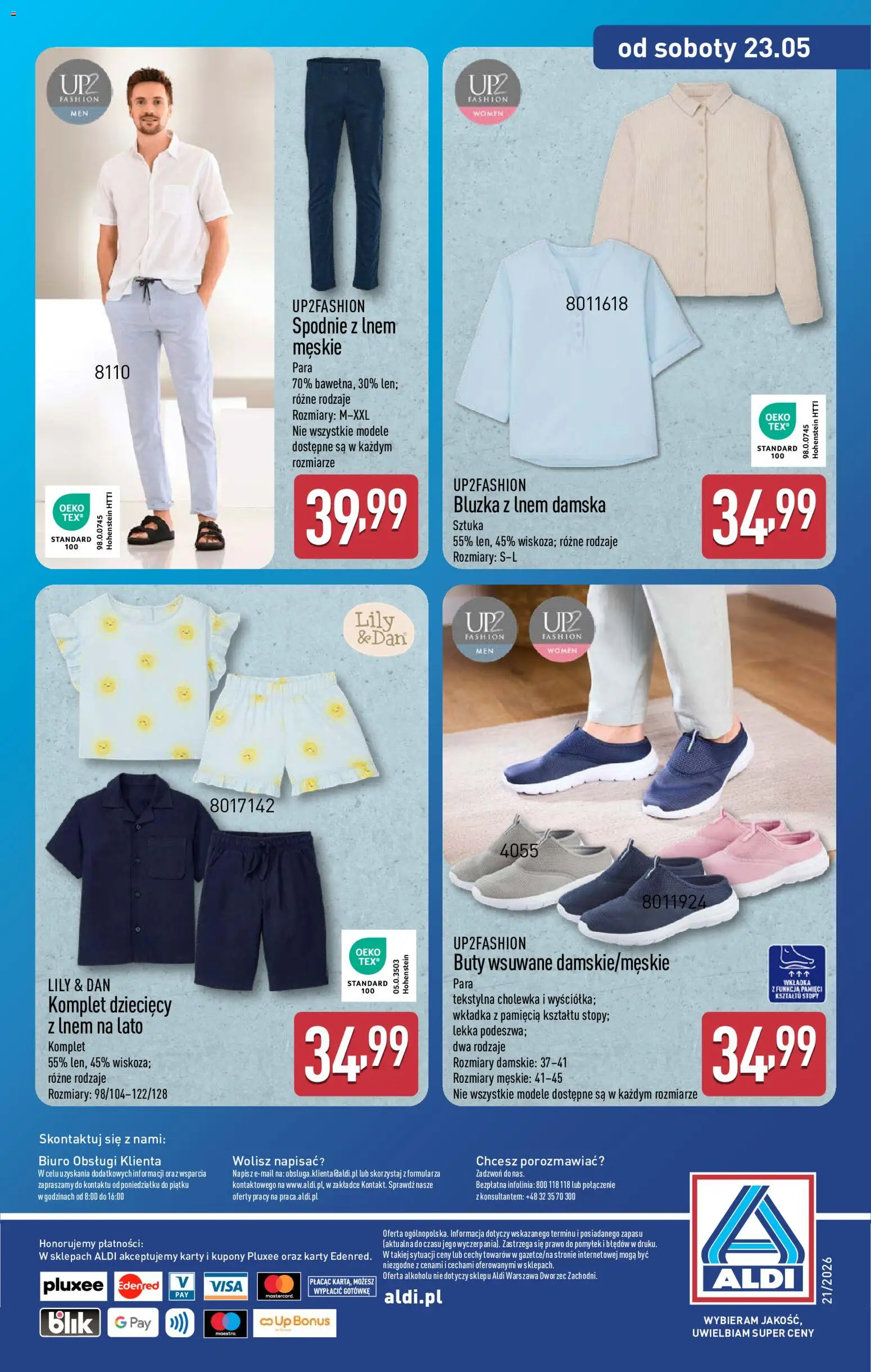 Aldi Polsko leták - Ostatnie sztuki w wybranych sklepach od 20.05.2026 | Strana: 16 | Produkty: Karty