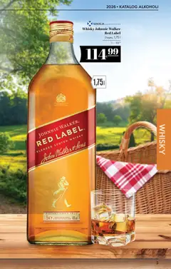 Pogląd oferty "POLOmarket katalog - Alkoholi" - ważna od 23.04.2026 | Strona: 5 | Produkty: Red label, Whisky