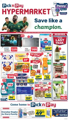 Pick n Pay specials catalogue – valid from 07/08/2026