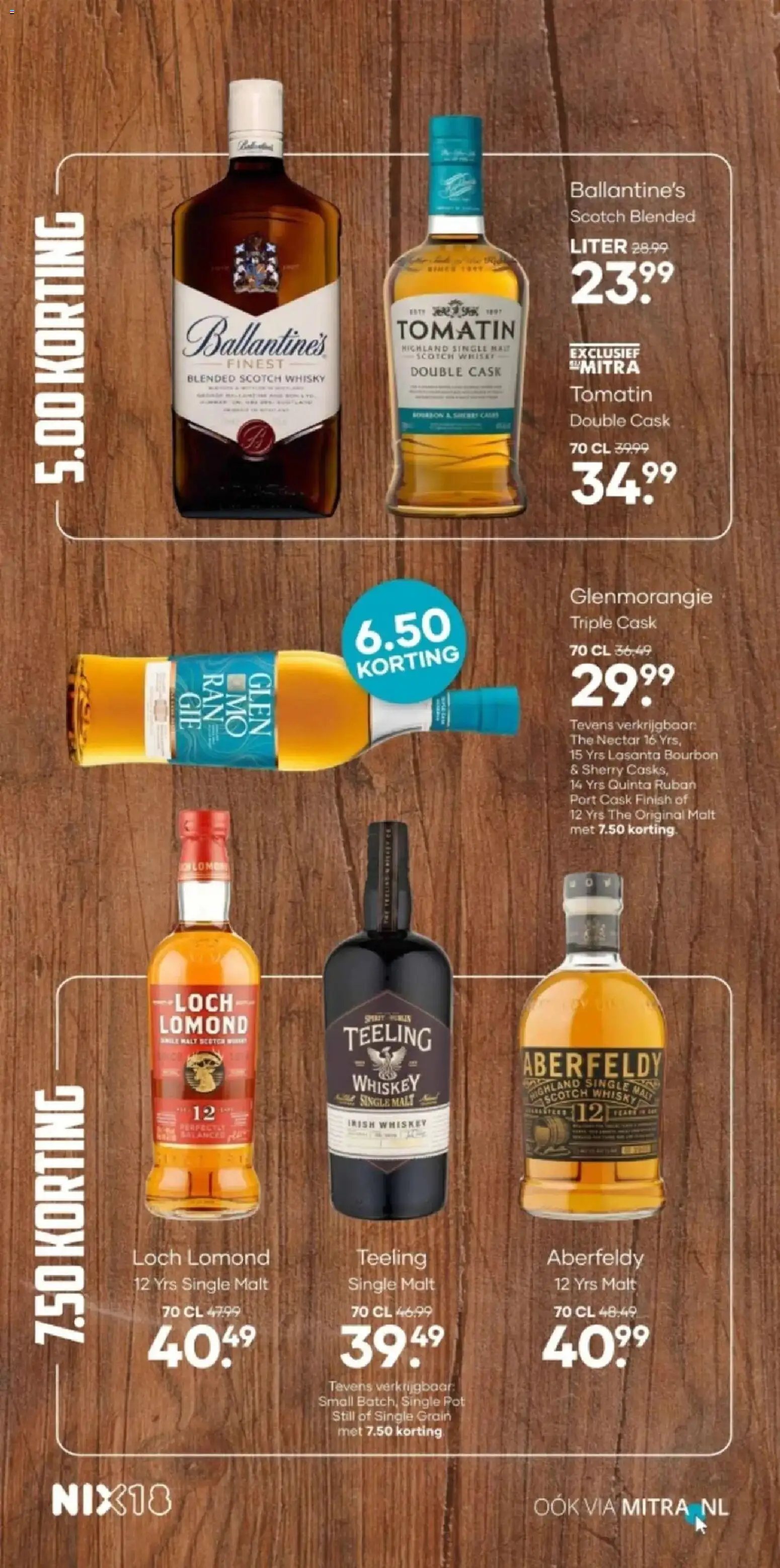 Mitra folder vanaf 10-08-2026 || NIEUWE | Pagina: 2 | Producten: Bourbon, Pot, Whisky, Ballantine’s