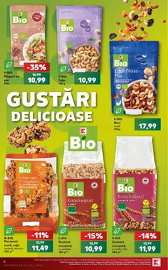 Kaufland RO Zalau - amely érvényes a következő dátumtól: 2026.08.26. | Oldal: 8 | Termékek: Knäckebrot, Vegán