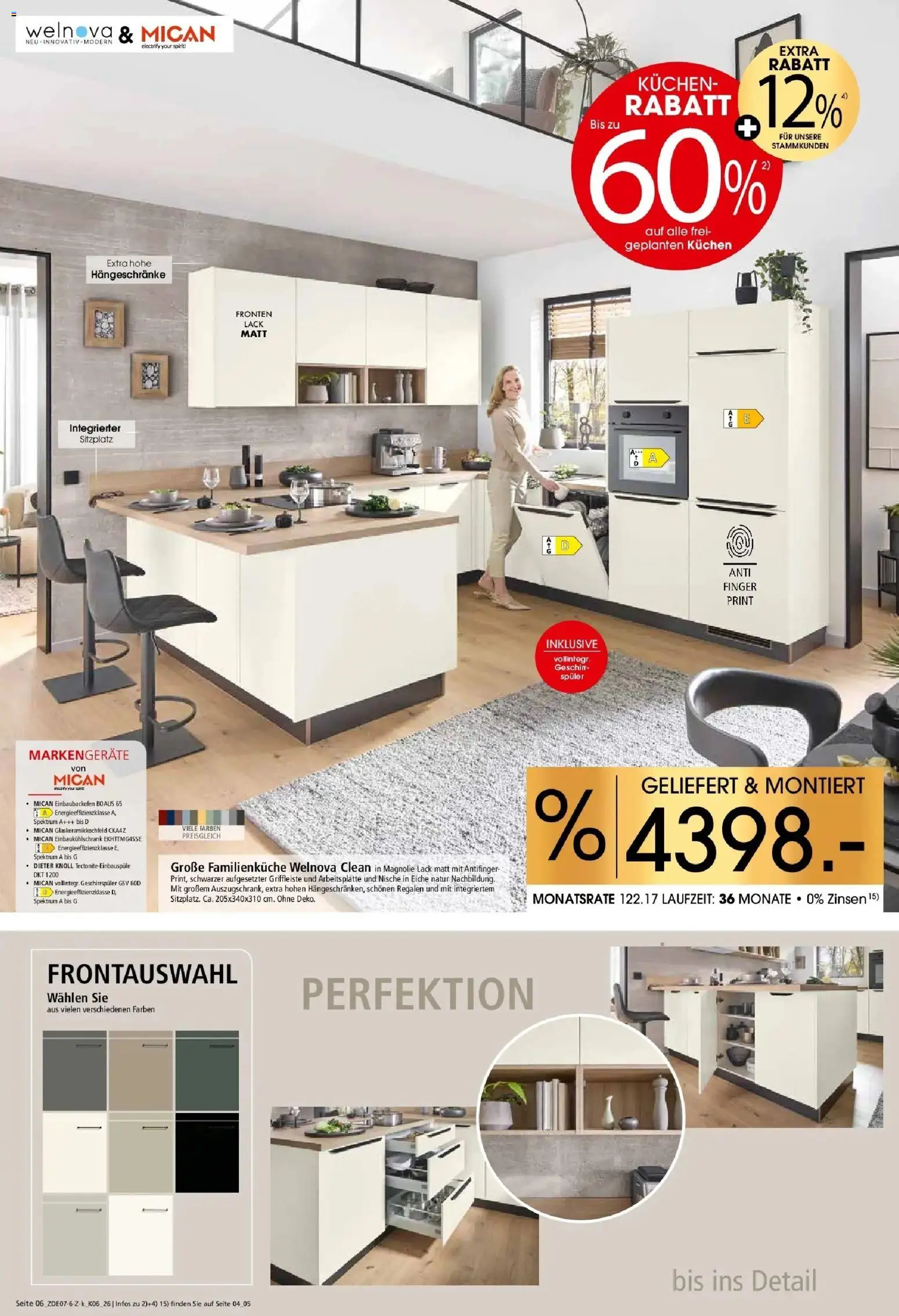 Zurbrüggen Küchen für ihr Zuhause Unna – gültig ab 25.07.2026 | Seite: 6 | Produkte: Geschirrspüler, Kuchen